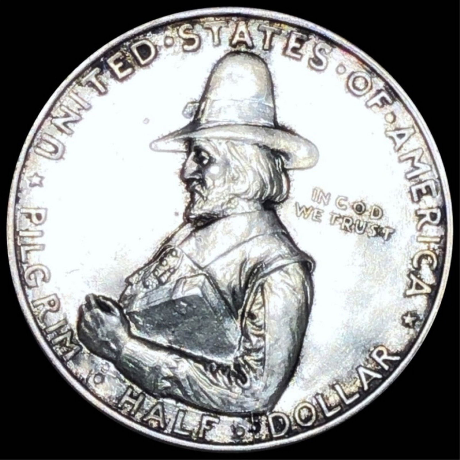 1920 Pilgrim Half Dollar UNCIRCULATED (1 of 2)