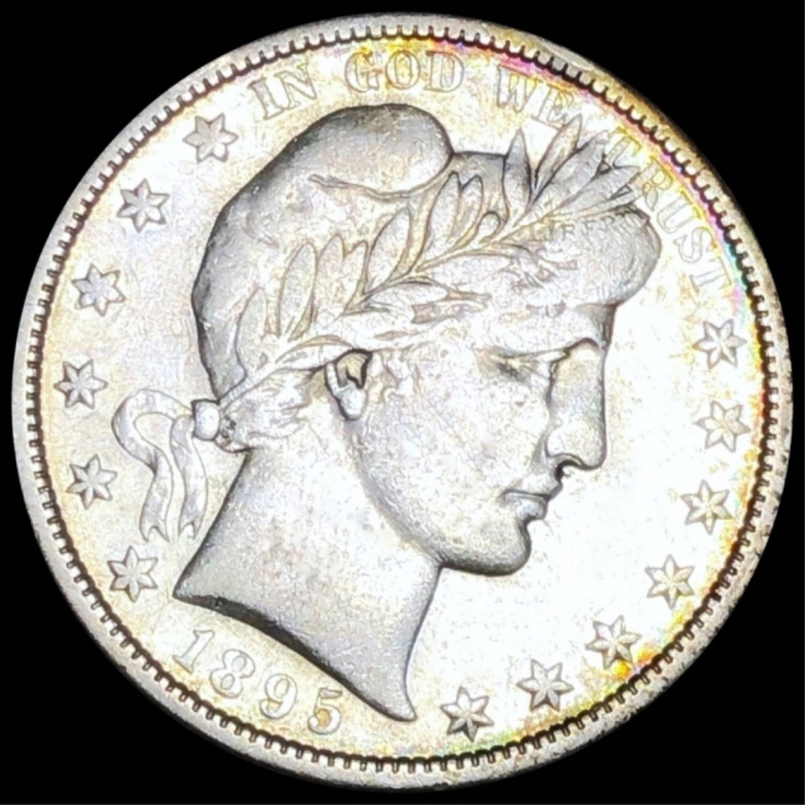 1895-S Barber Half Dollar LIGHTLY CIRCULATED (1 of 2)