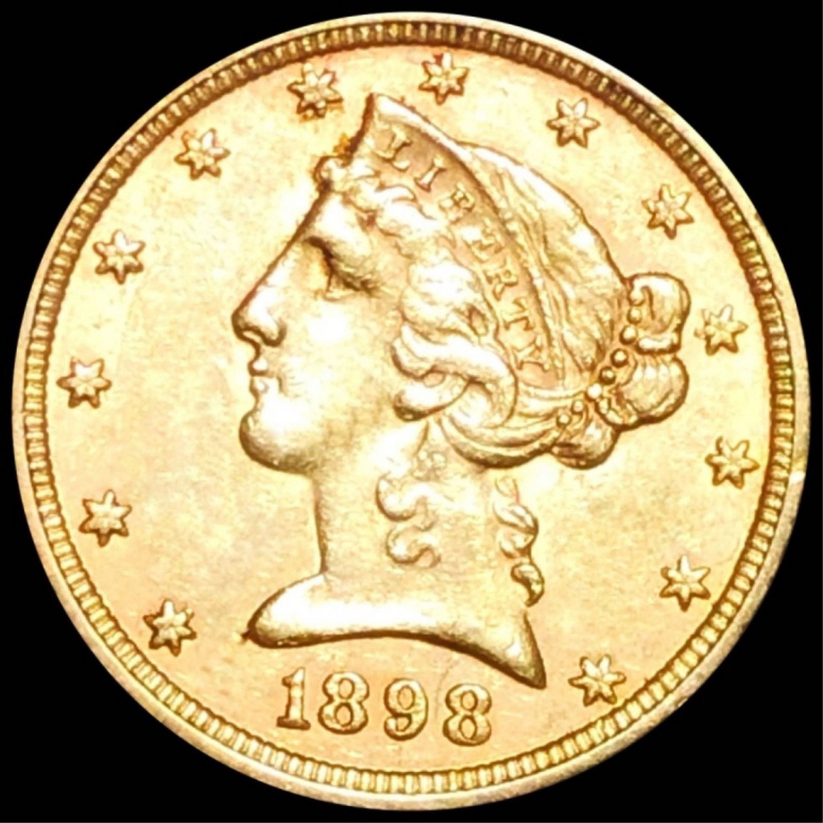 1898 $5 Gold Half Eagle UNCIRCULATED (1 of 2)