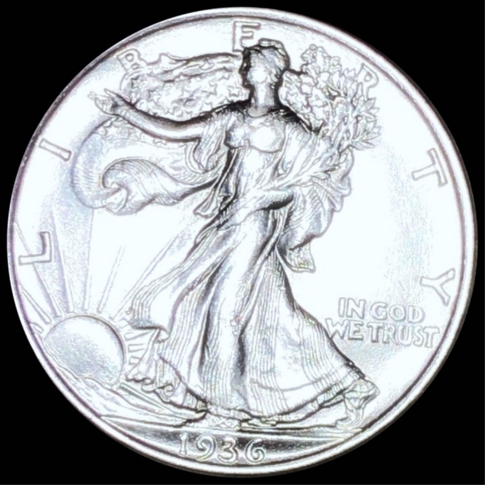 1936 Walking Half Dollar UNCIRCULATED (1 of 2)