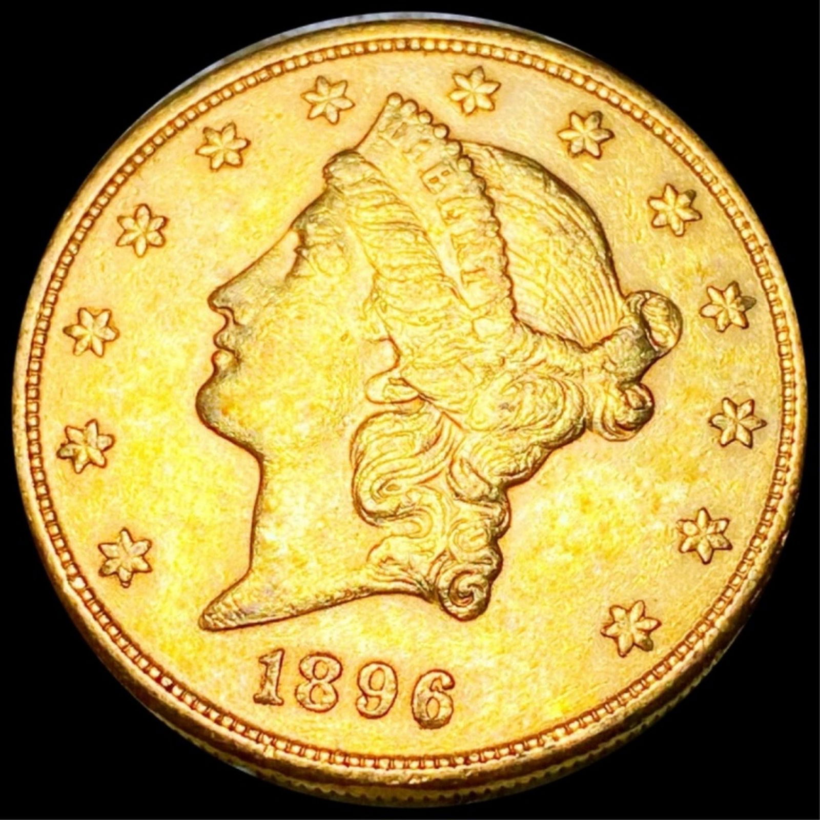 1896-S $20 Gold Double Eagle UNCIRCULATED (1 of 2)