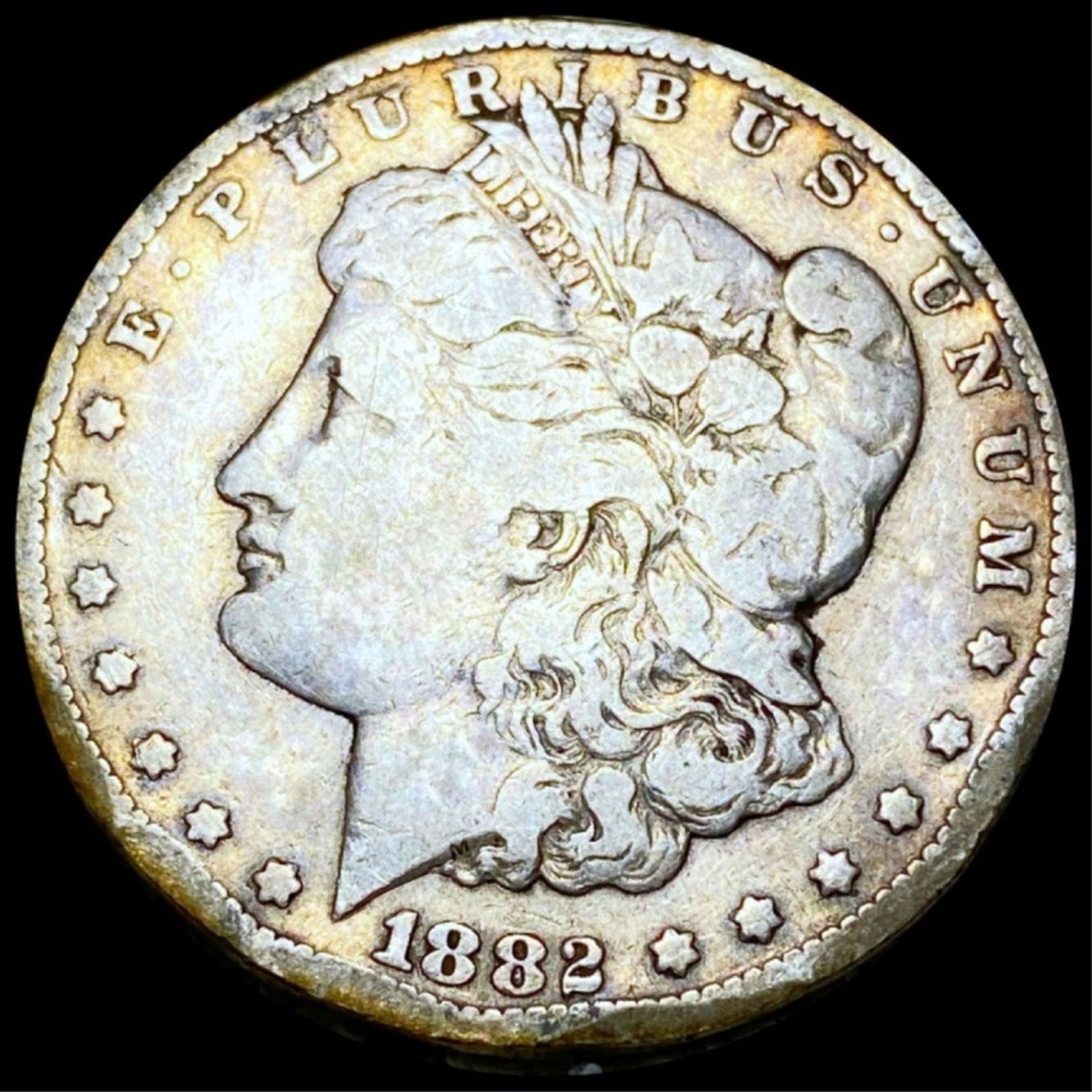 1882-CC Morgan Silver Dollar NICELY CIRCULATED (1 of 2)