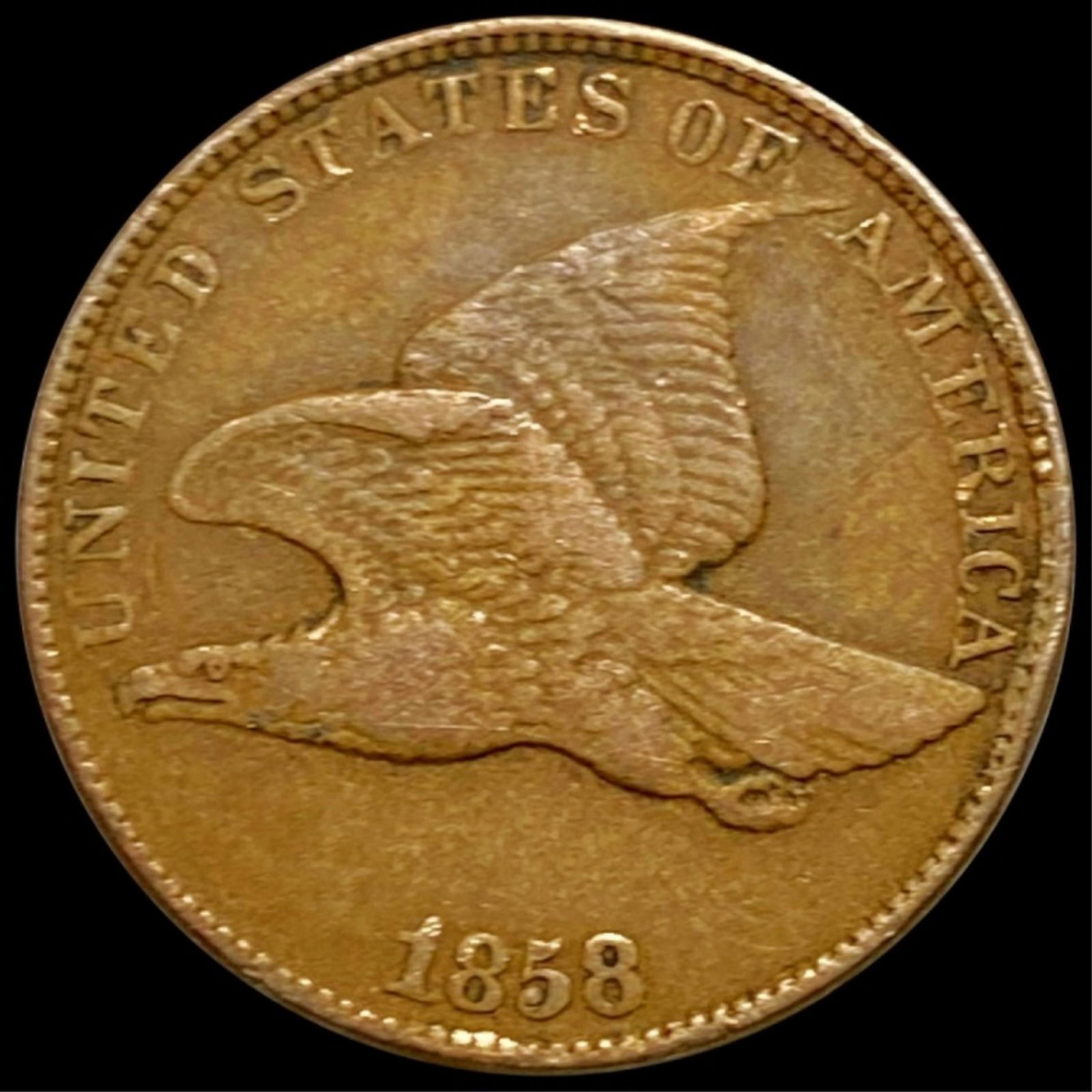 1858 Flying Eagle Cent LIGHTLY CIRCULATED (1 of 2)
