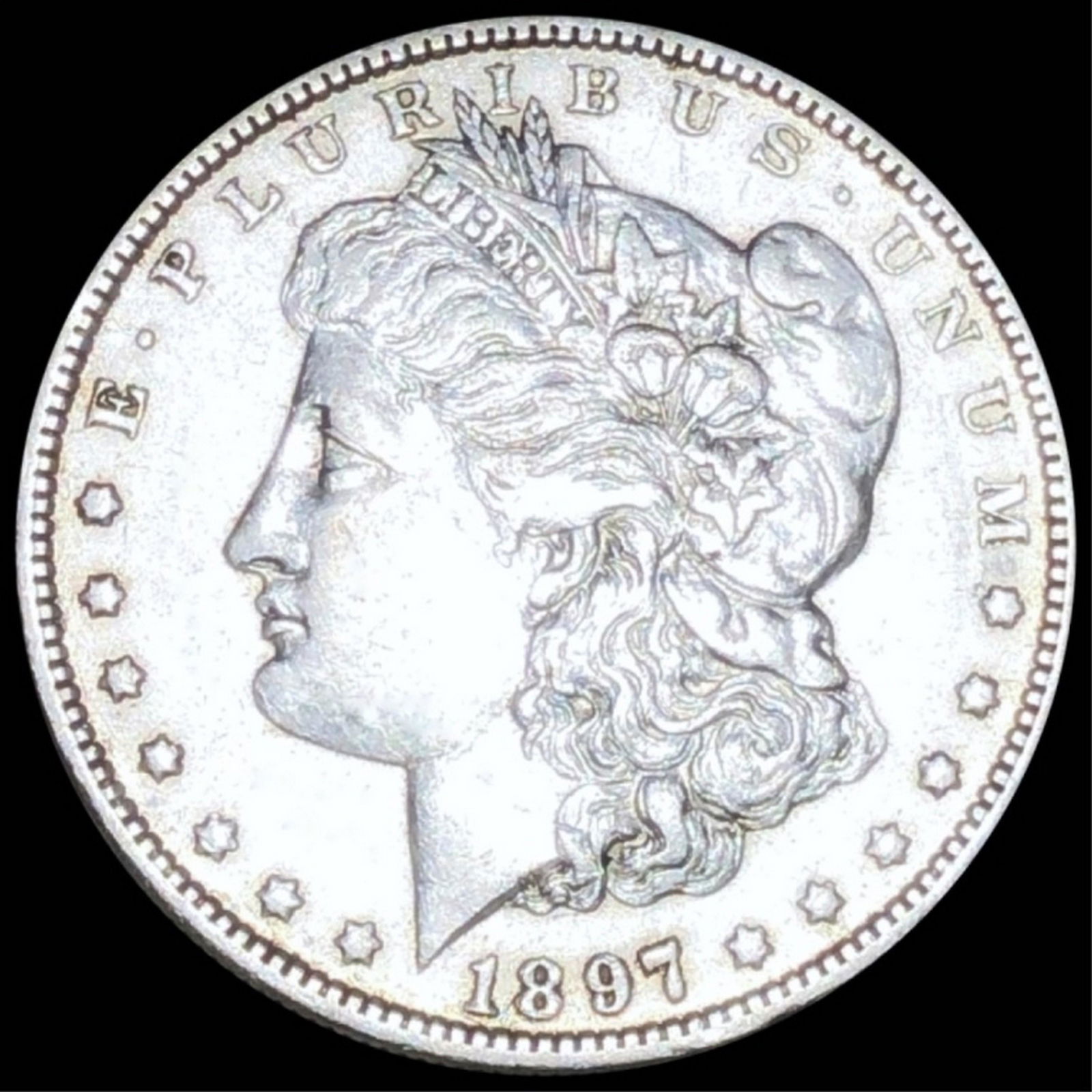 1897-O Morgan Silver Dollar CLOSELY UNC (1 of 2)