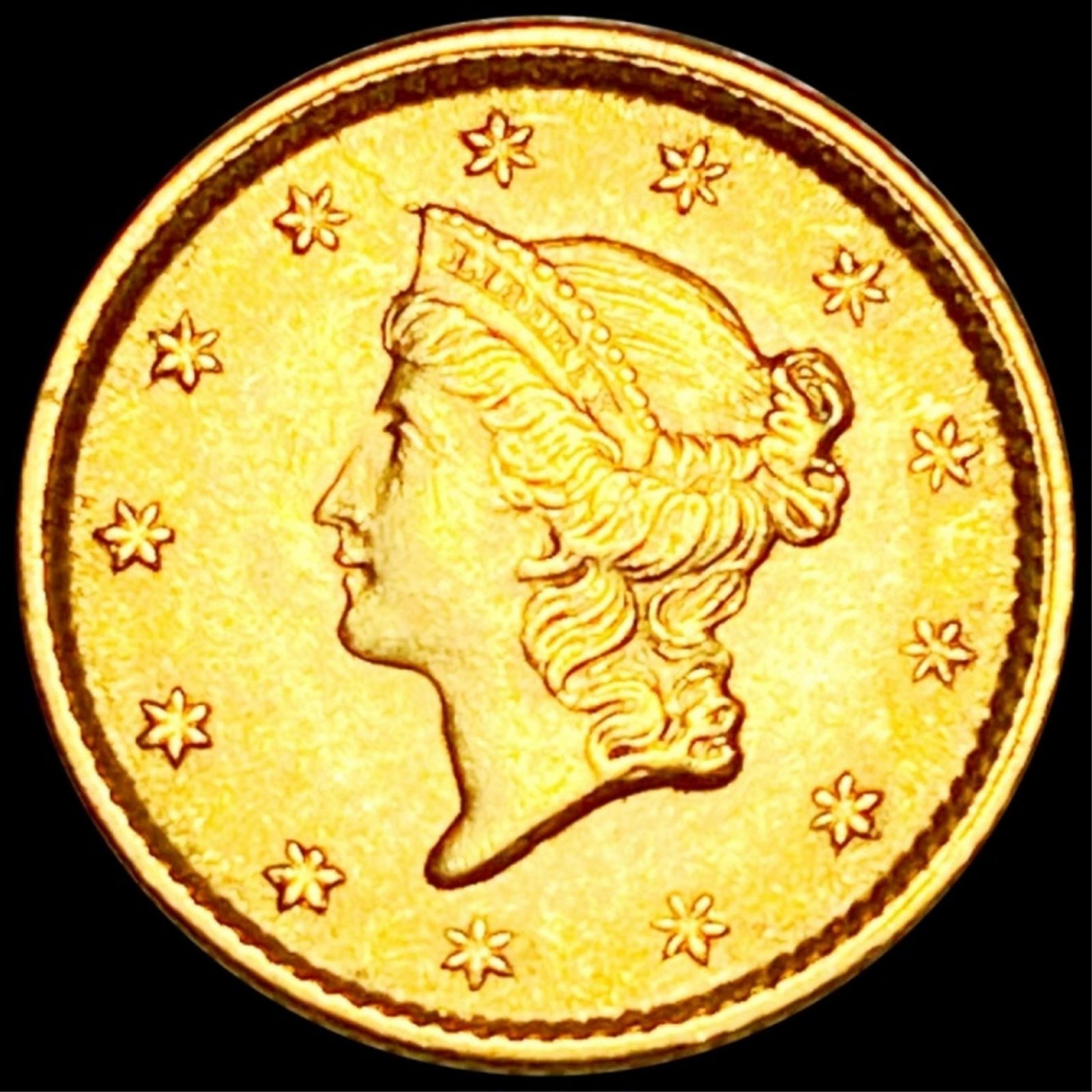 1853 Rare Gold Dollar UNC (1 of 2)