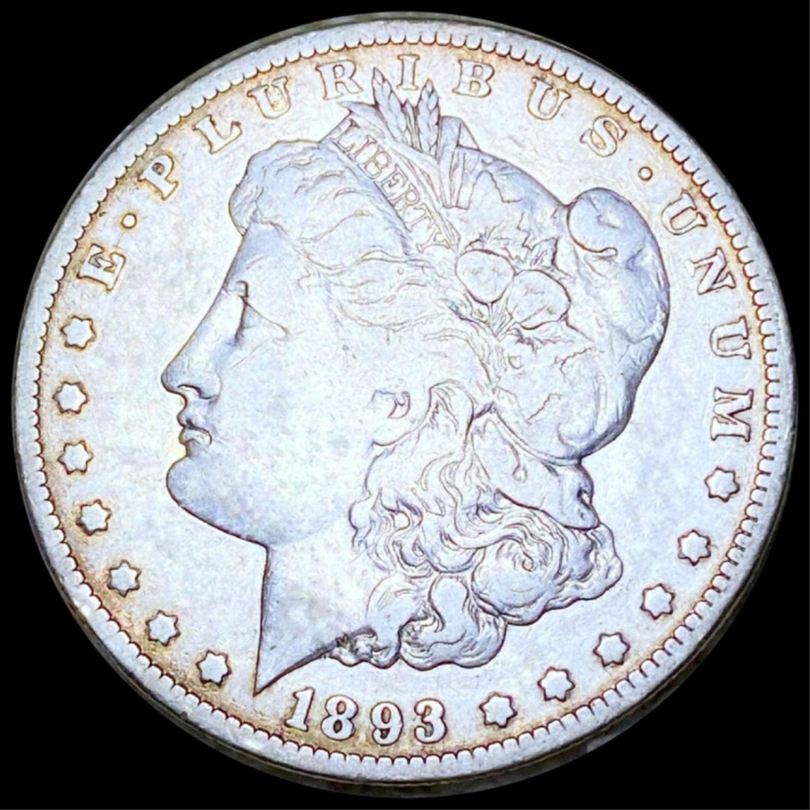 1893-CC Morgan Silver Dollar NICELY CIRC (1 of 2)