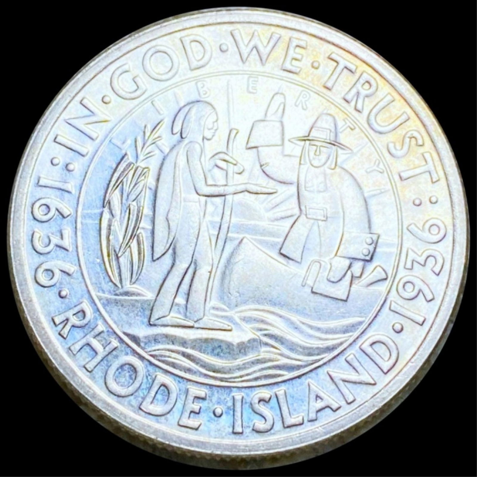 1936 Rhode Island Half Dollar UNCIRCULATED (1 of 2)