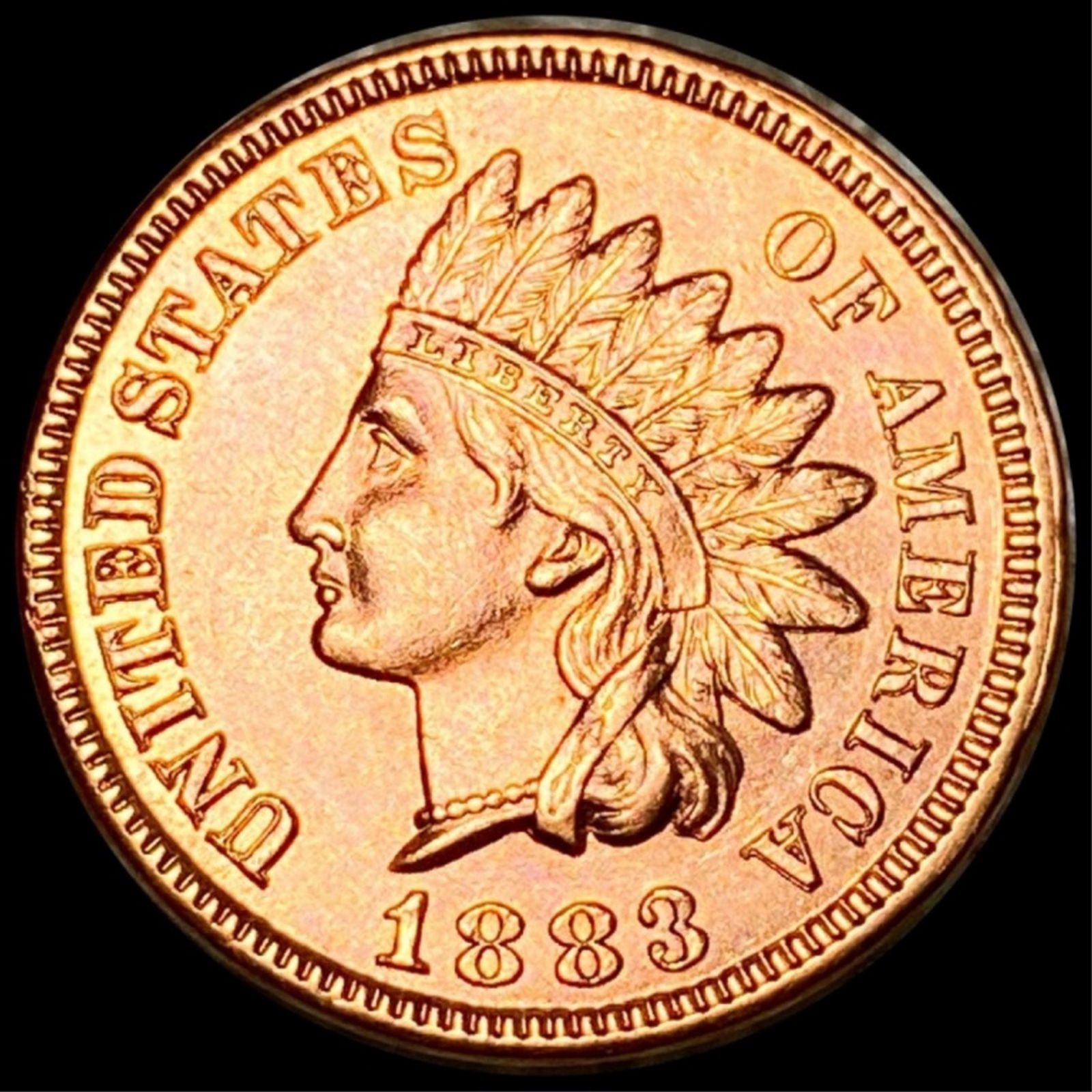 1883 Indian Head Penny UNCIRCULATED (1 of 2)