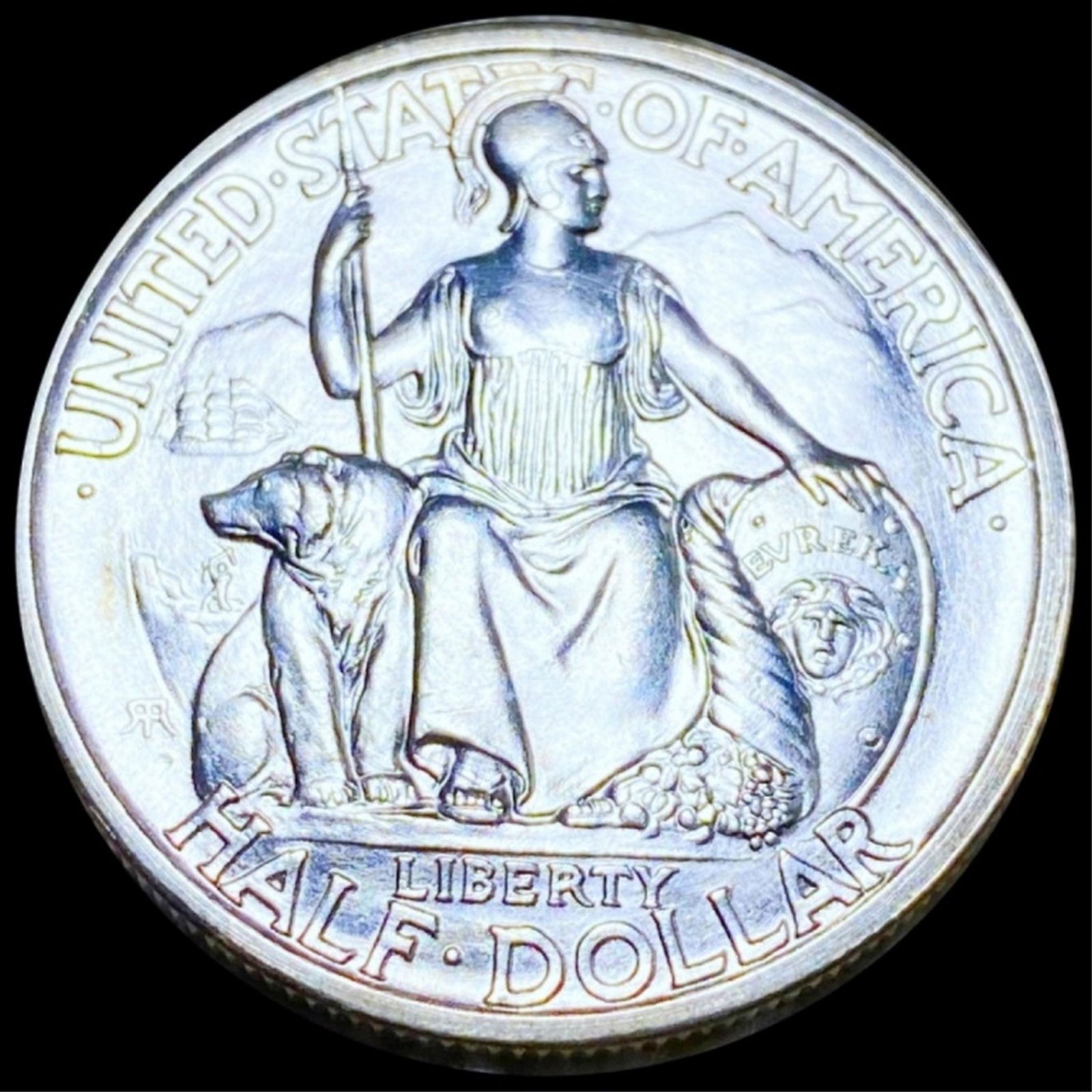 1935-S San Diego Half Dollar UNCIRCULATED (1 of 2)