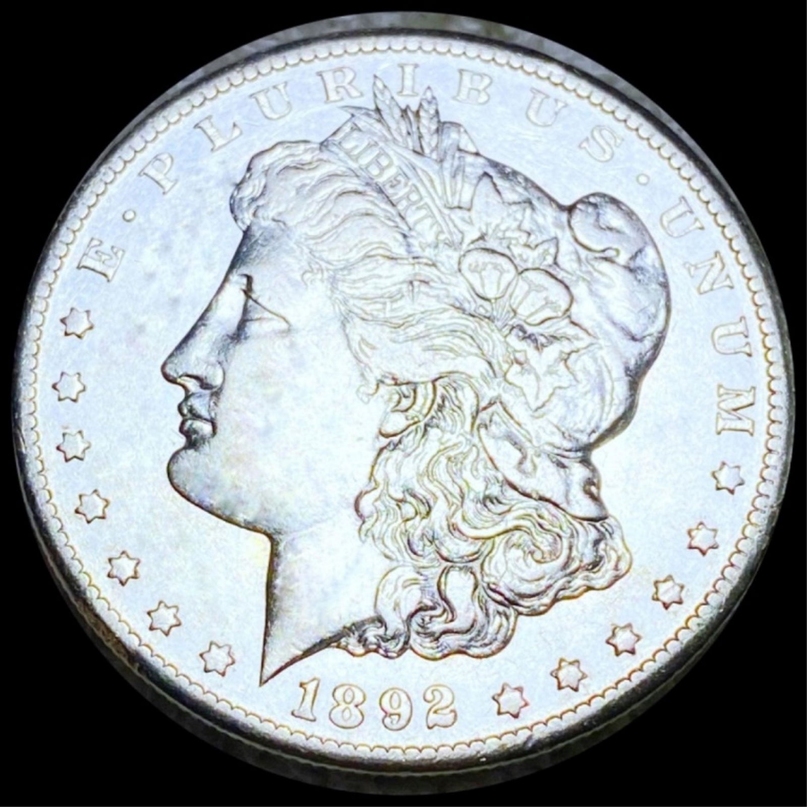 1892-CC Morgan Silver Dollar UNCIRCULATED (1 of 2)