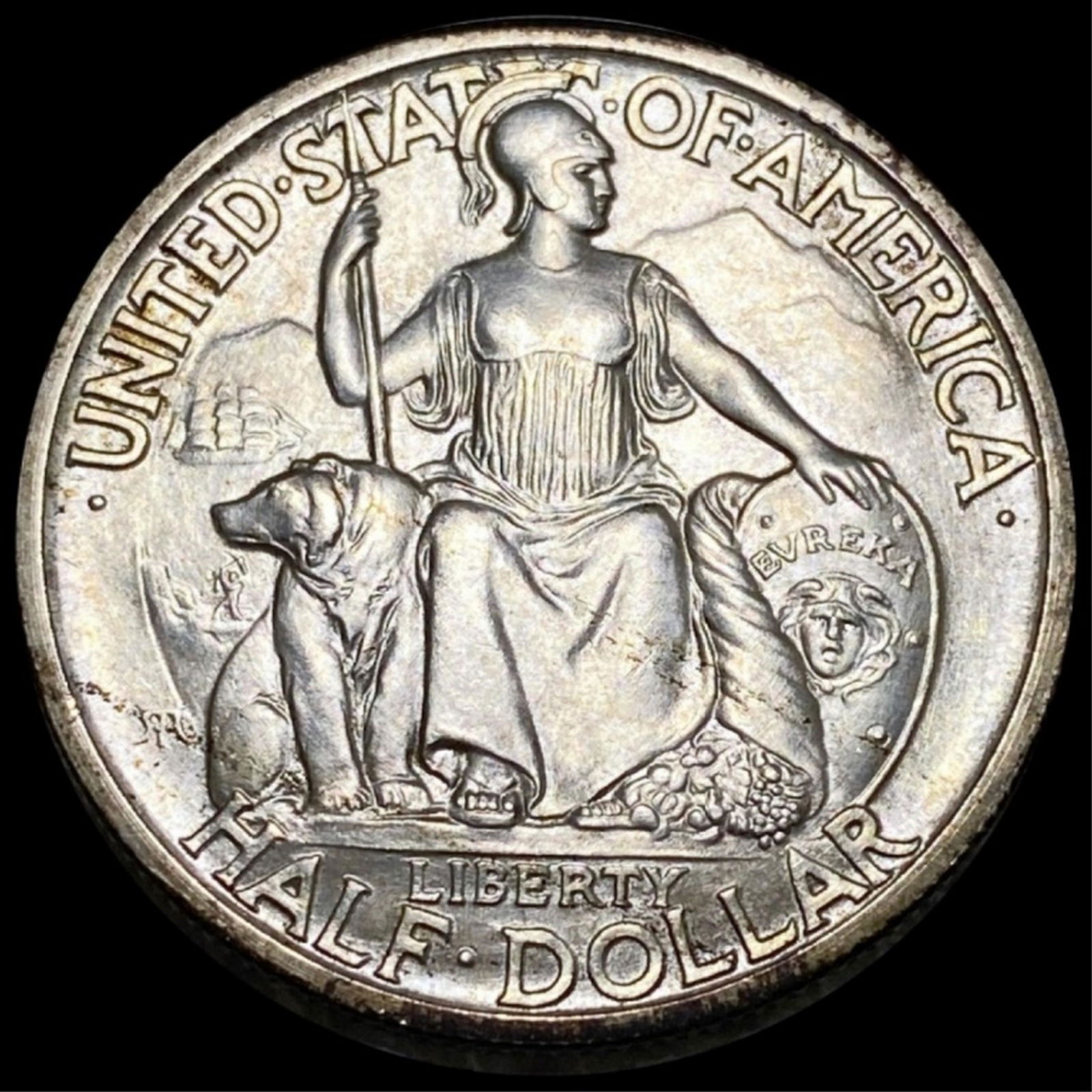 1935-S San Diego Half Dollar UNCIRCULATED (1 of 2)
