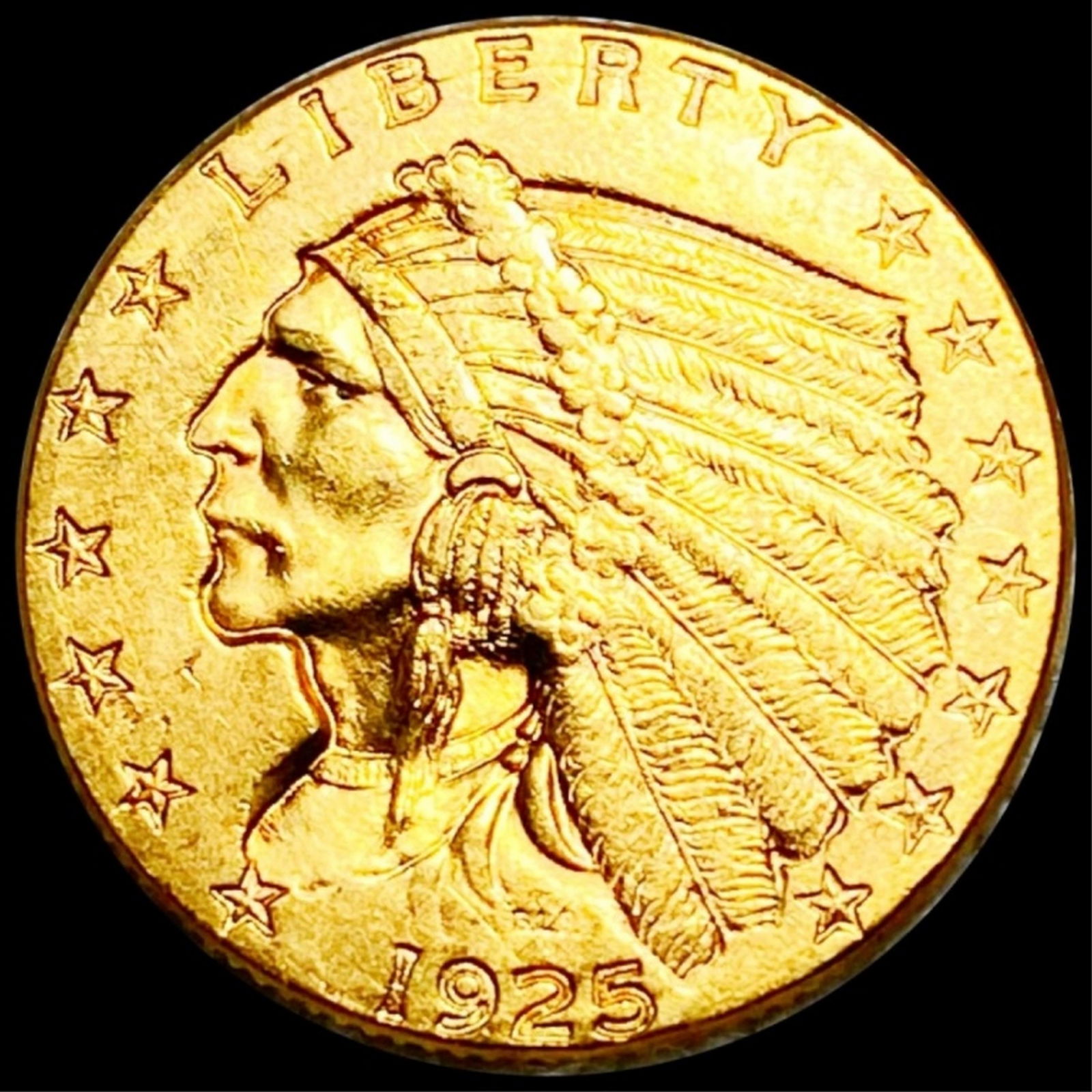1925-D $2.50 Gold Quarter Eagle UNCIRCULATED (1 of 2)