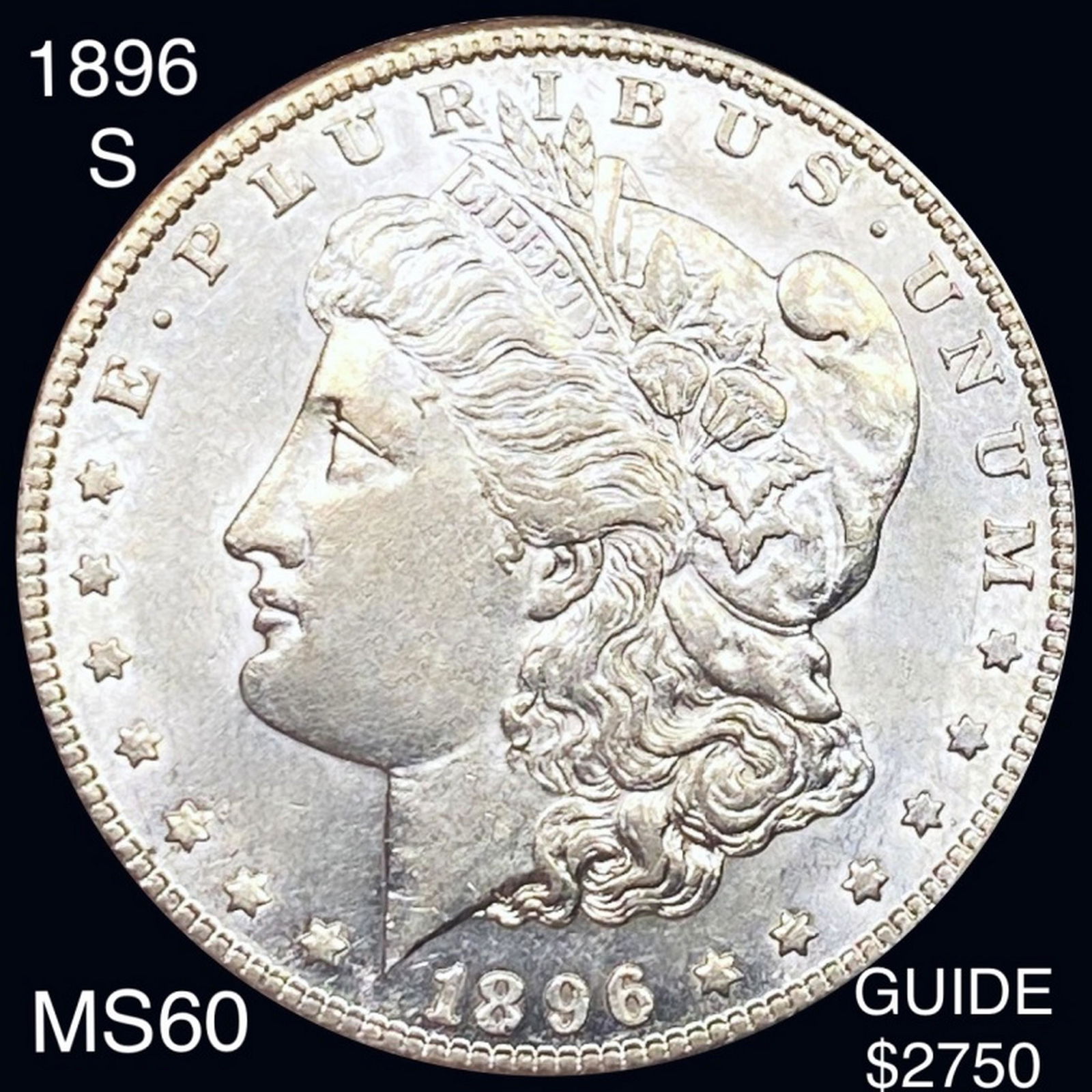 1896-S Morgan Silver Dollar UNCIRCULATED (1 of 2)