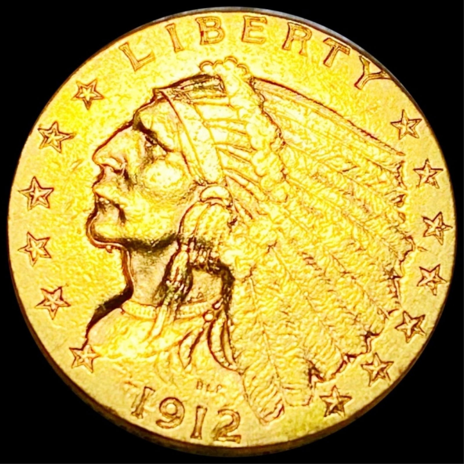 1912 $2.50 Gold Quarter Eagle UNCIRCULATED (1 of 2)
