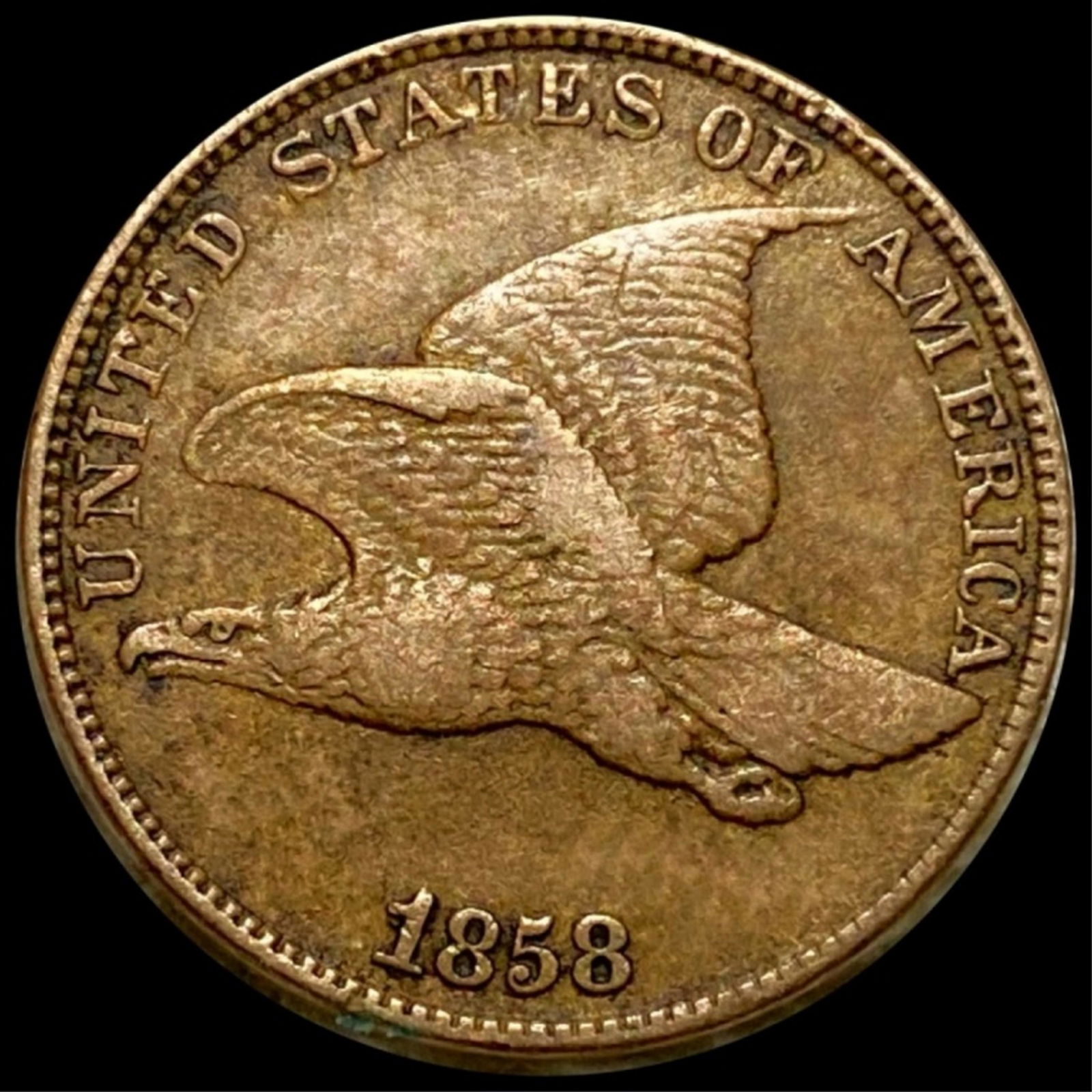 1858 Flying Eagle Cent LIGHTLY CIRCULATED (1 of 2)