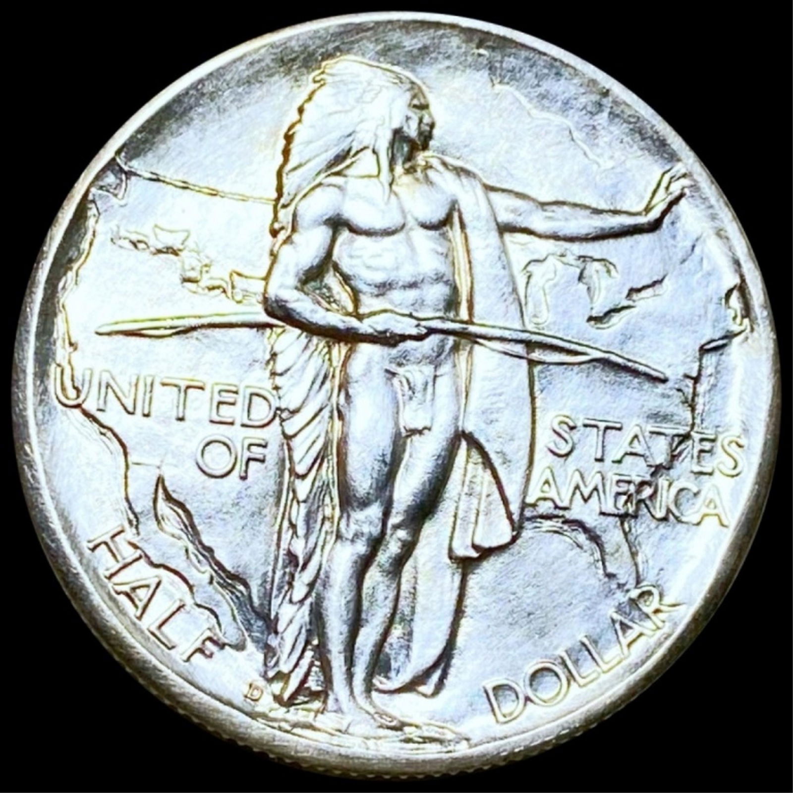 1937-D Oregon Trail Half Dollar UNCIRCULATED (1 of 2)