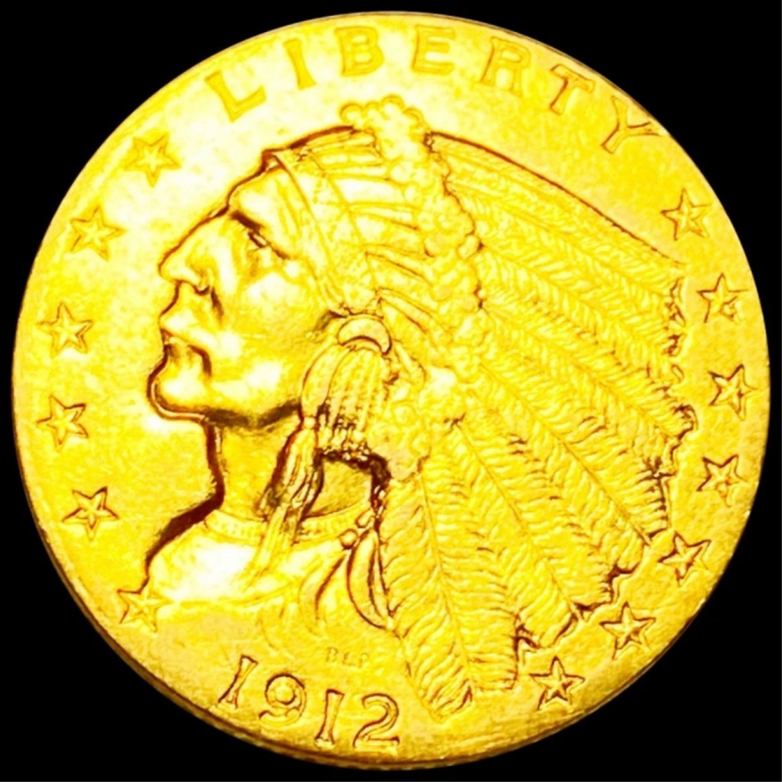 1912 $2.50 Gold Quarter Eagle UNCIRCULATED (1 of 2)