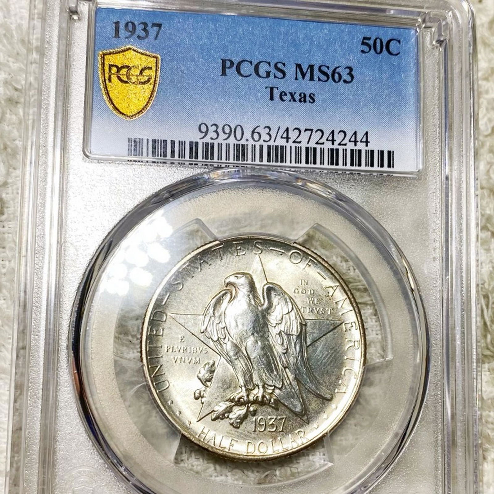 1937 Texas Half Dollar PCGS - MS63 (1 of 2)