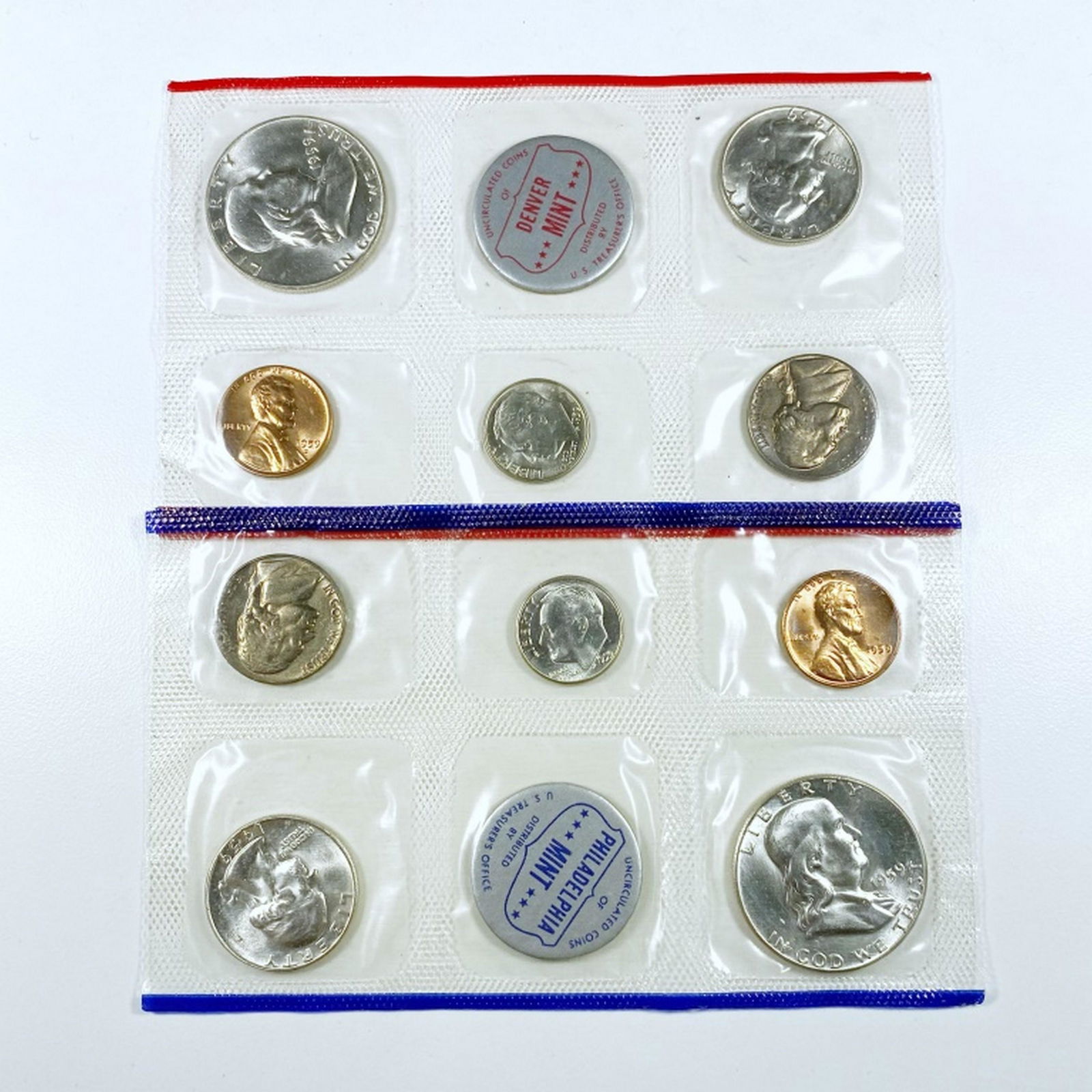 1959 United States Mint Set UNCIRCULATED (1 of 2)