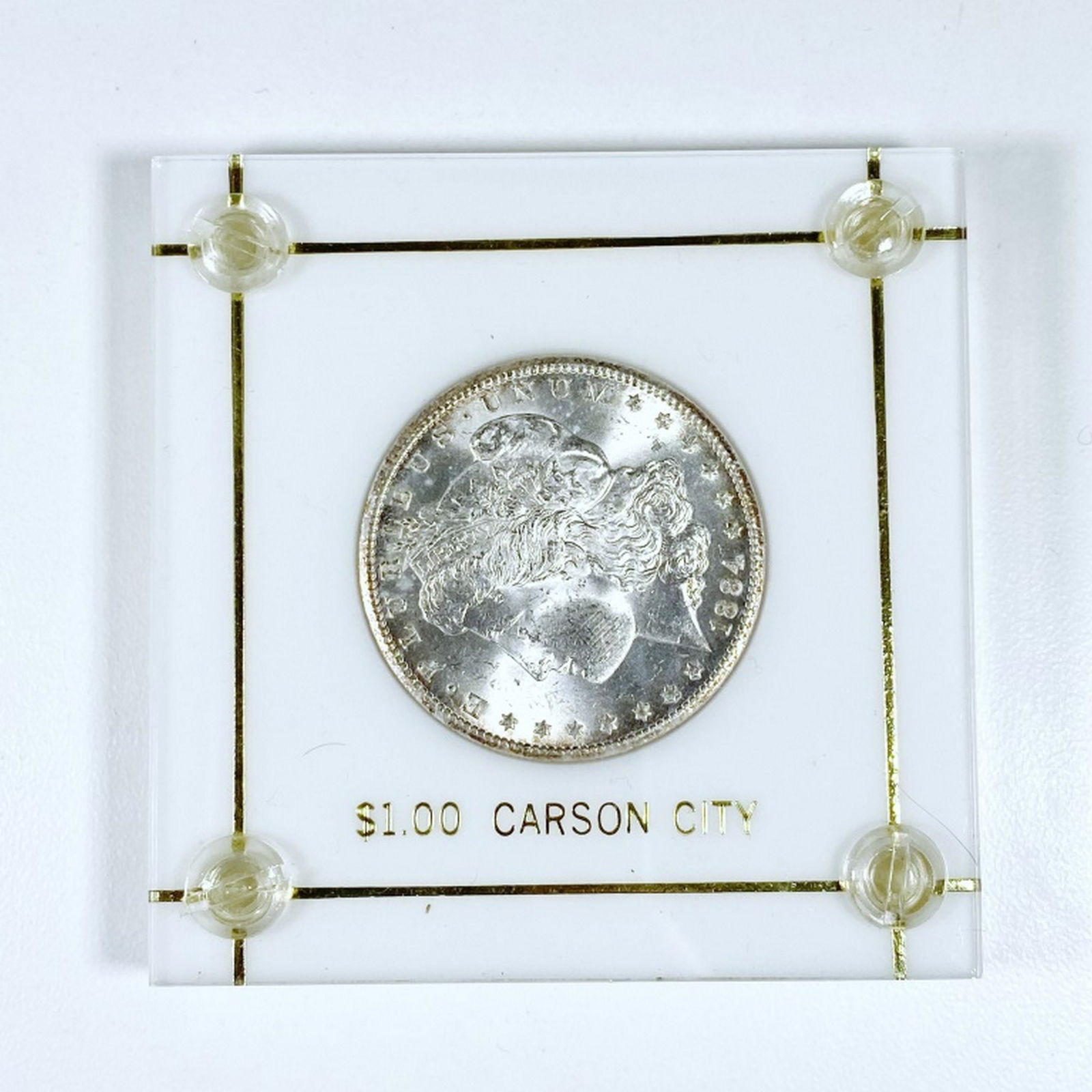 1884-CC Morgan Silver Dollar UNCIRCULATED (1 of 2)