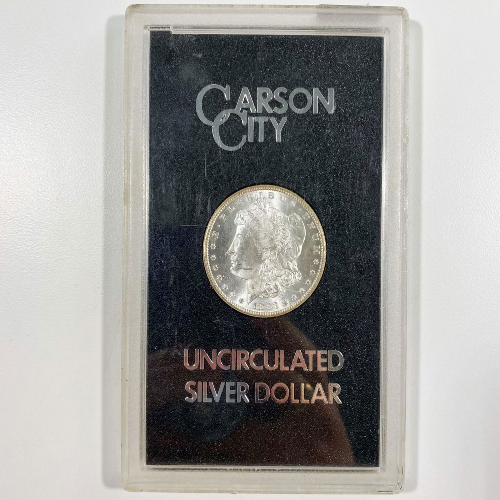 1883-CC Morgan Silver Dollar GEM BU GSA (1 of 2)