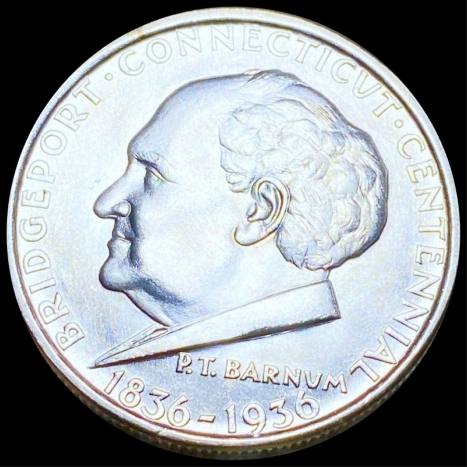 1936 Bridgeport Half Dollar UNCIRCULATED (1 of 2)