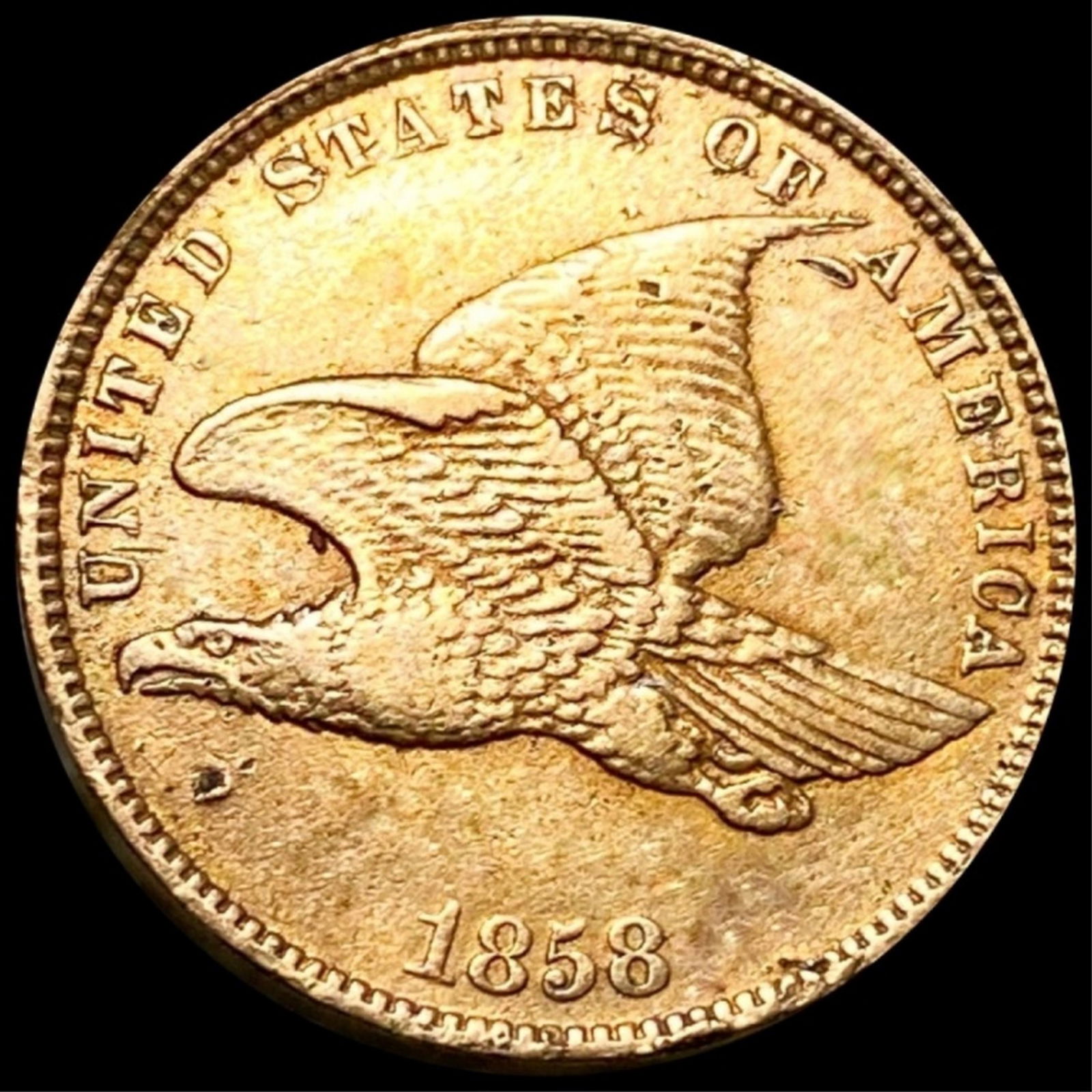 1858 Flying Eagle Cent LIGHTLY CIRCULATED (1 of 2)