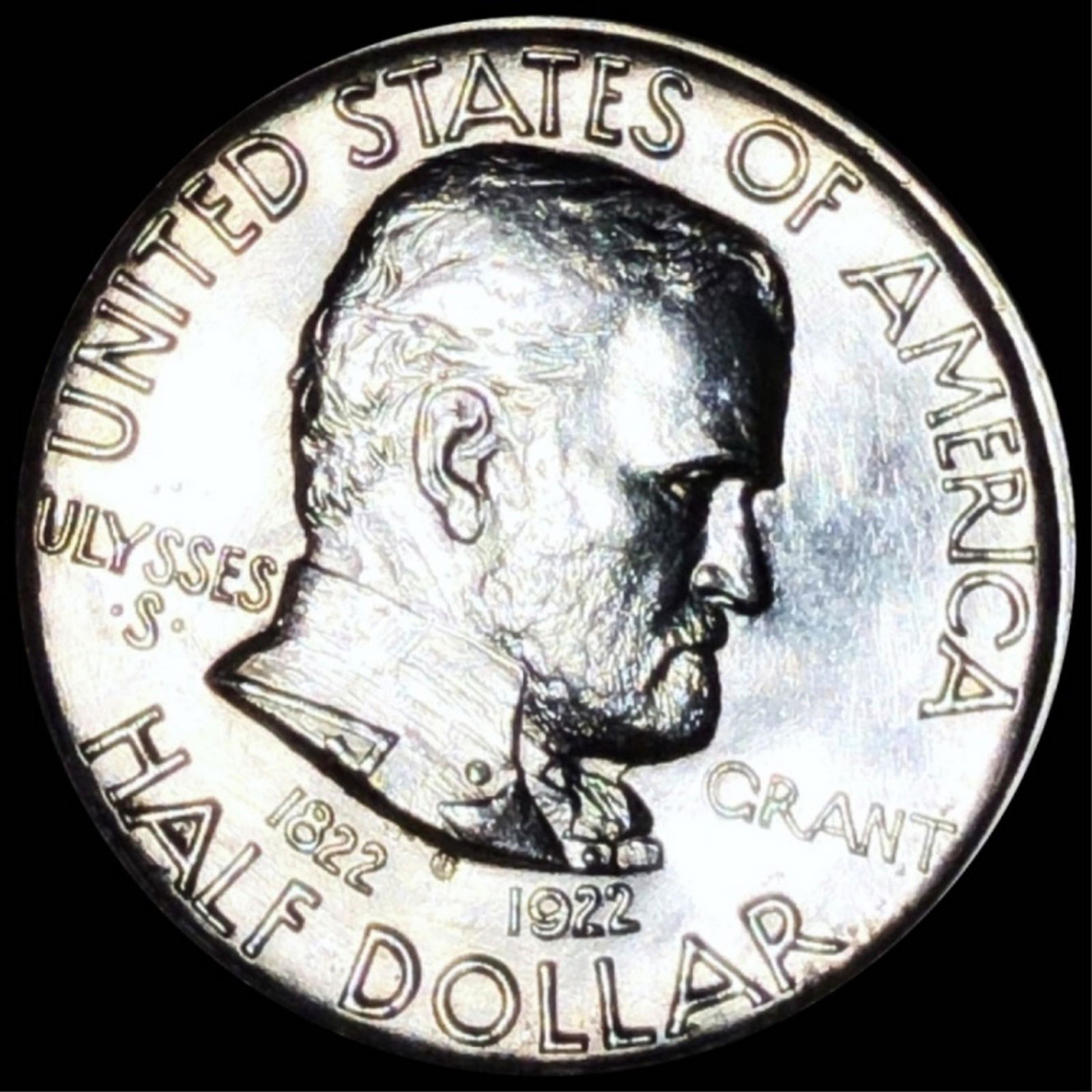 1922 Grant  Half Dollar UNCIRCULATED (1 of 2)