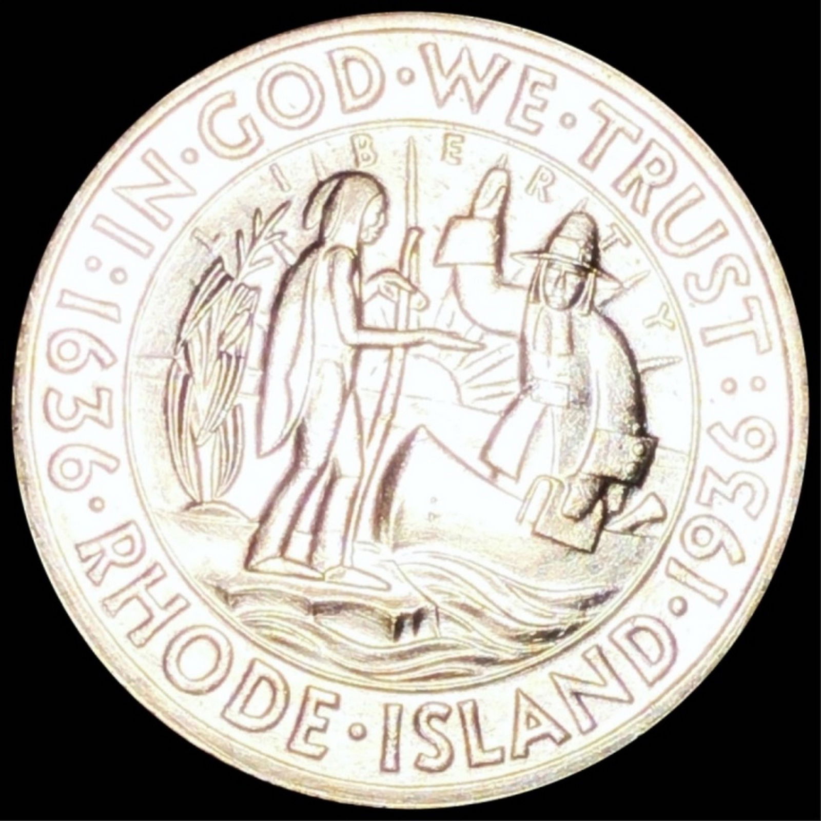 1936 Rhode Island Half Dollar UNCIRCULATED (1 of 2)
