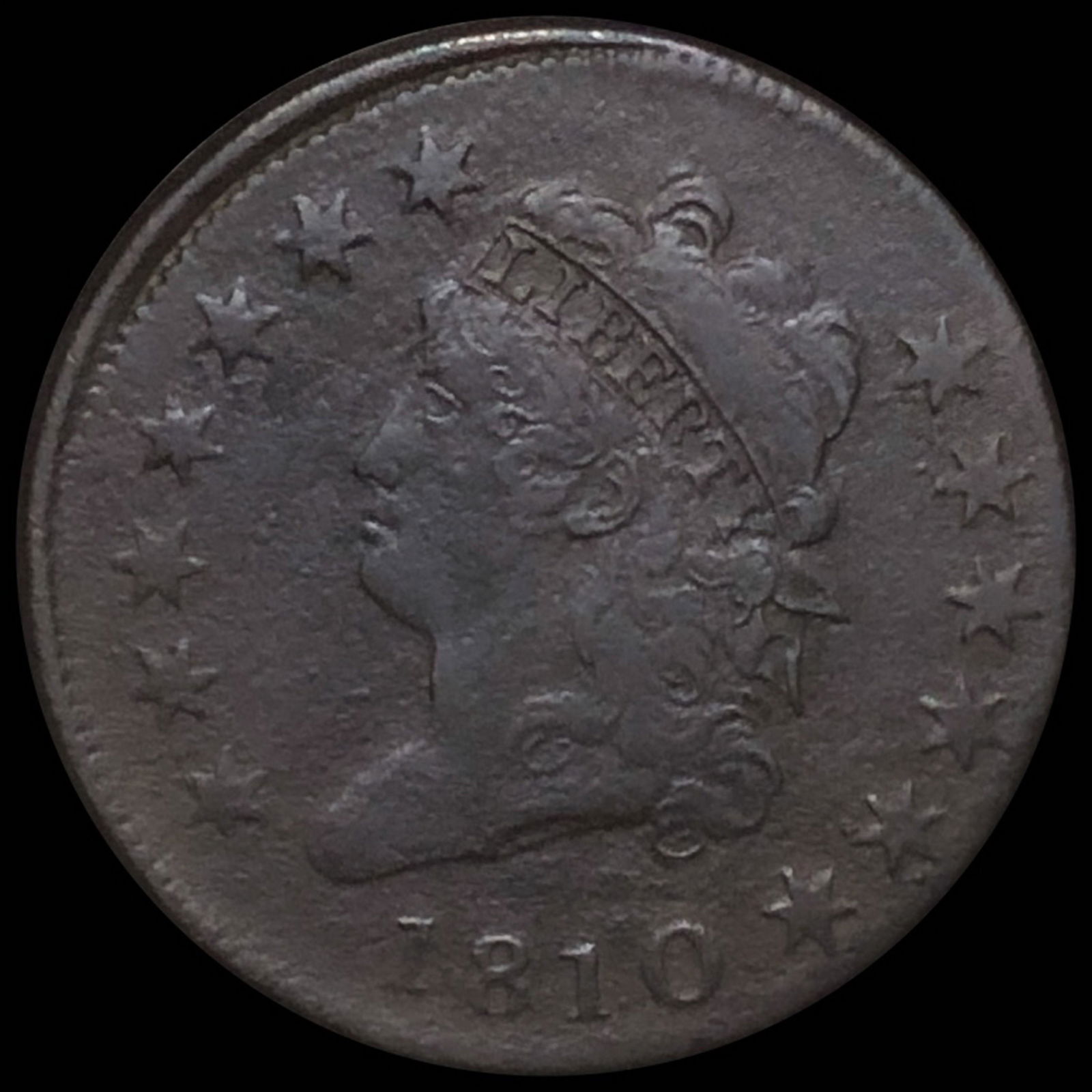 1810 Classic Head Large Cent LIGHTLY CIRC (1 of 2)