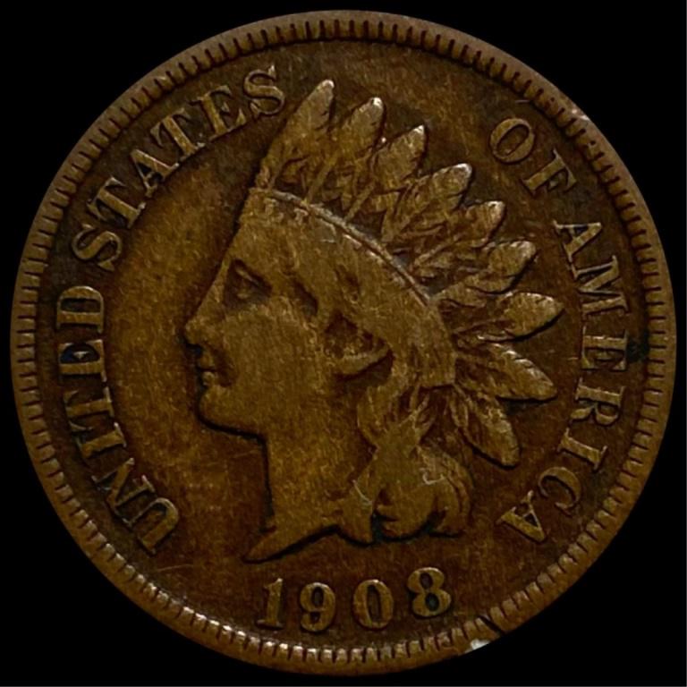 1908-S Indian Head Penny LIGHTLY CIRCULATED (1 of 2)