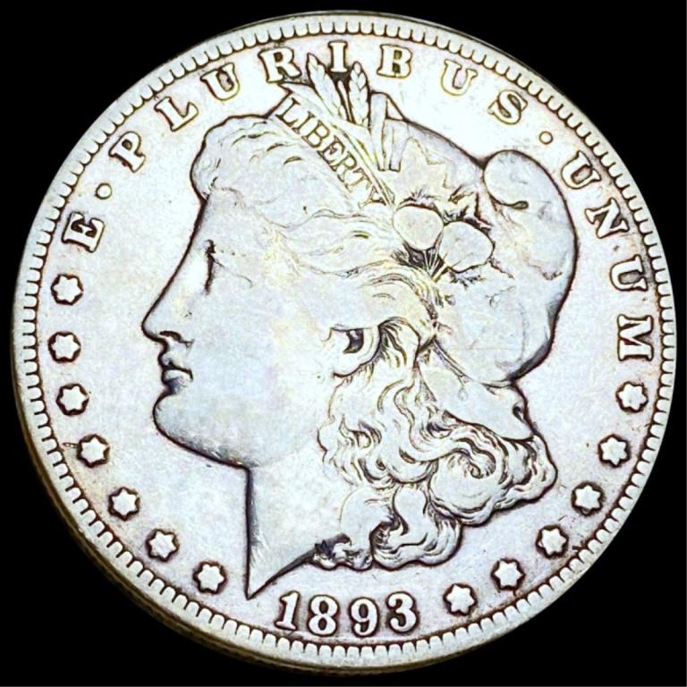 1893-O Morgan Silver Dollar NICELY CIRC (1 of 2)