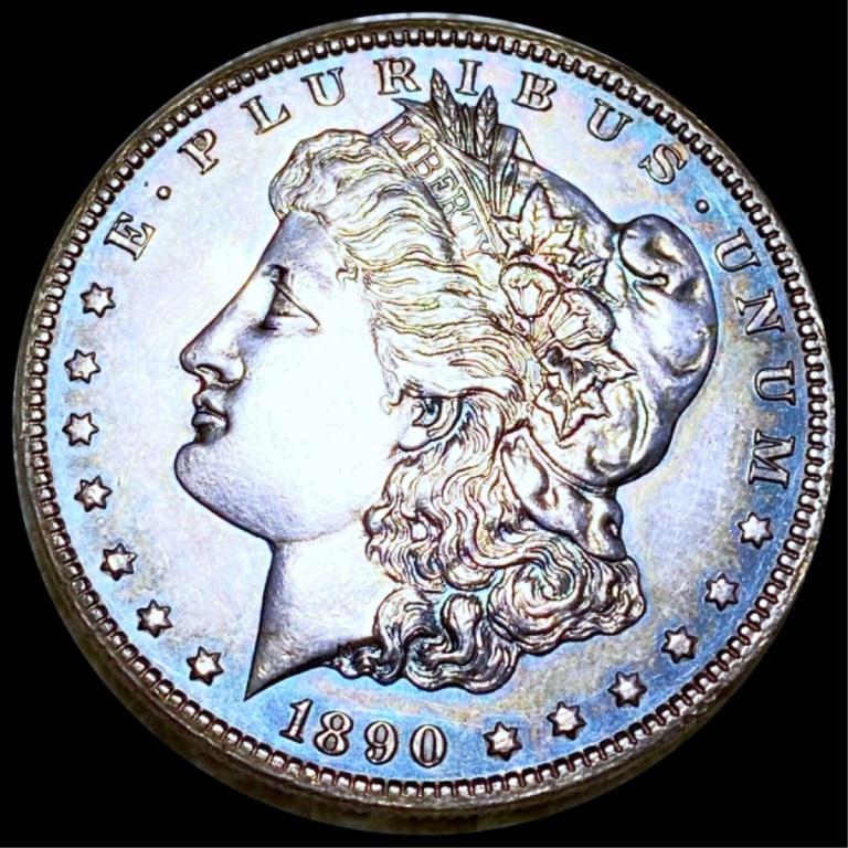 1890- CC Morgan Silver Dollar UNCIRCULATED (1 of 2)
