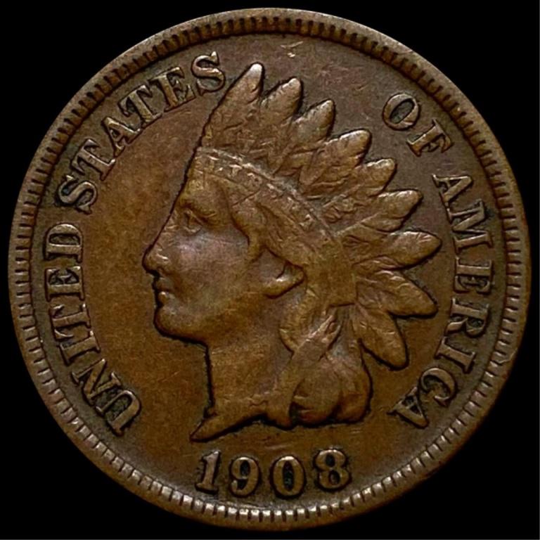 1908-S Indian Head Penny NICELY CIRC (1 of 2)