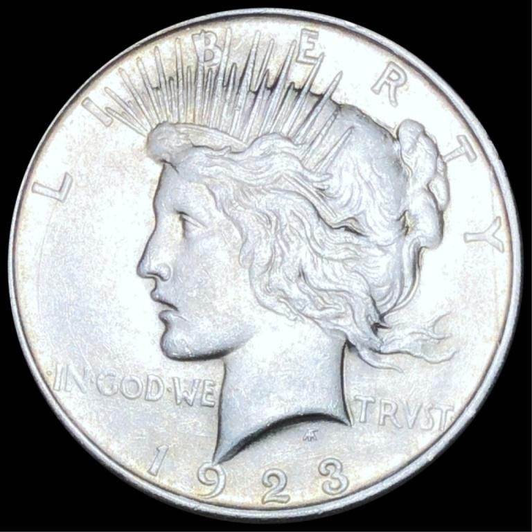 1923-D Silver Peace Dollar UNCIRCULATED (1 of 2)