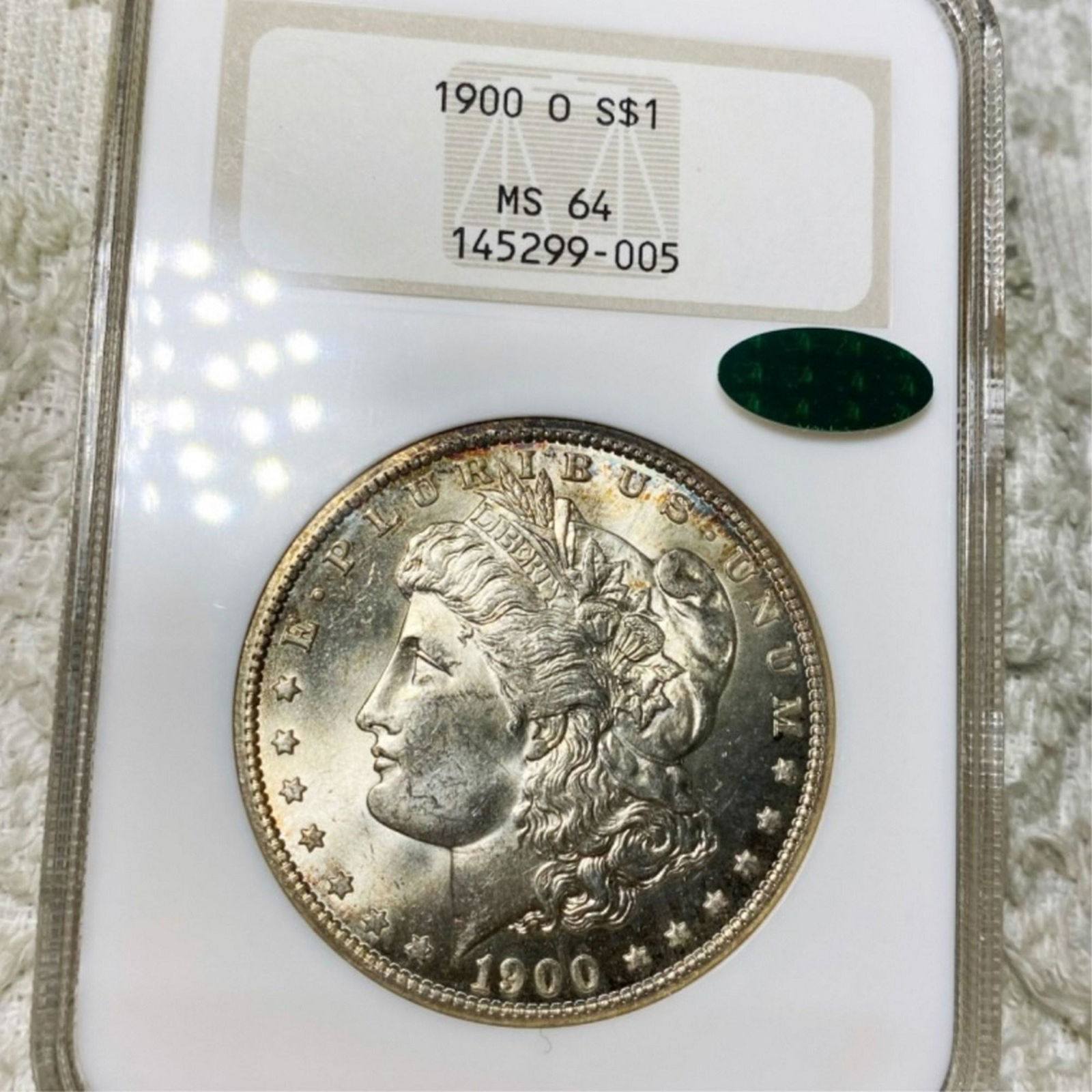 1900-O Morgan Silver Dollar NGC - MS64 CAC (1 of 2)