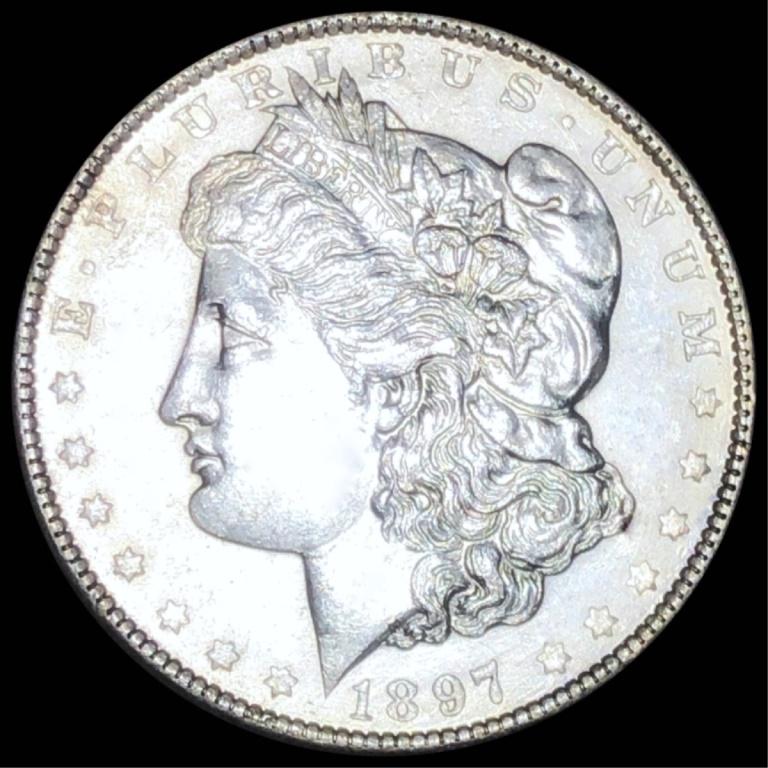 1897-O Morgan Silver Dollar UNCIRCULATED (1 of 2)