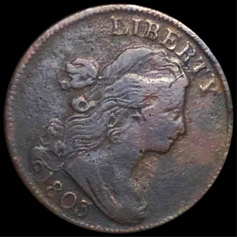 1803 Draped Bust Large Cent LIGHT CIRC (1 of 2)