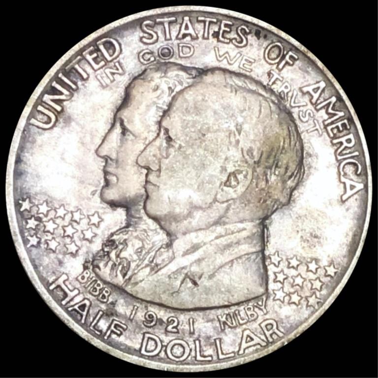 1921 Alabama Half Dollar CLOSELY UNCIRCULATED (1 of 2)