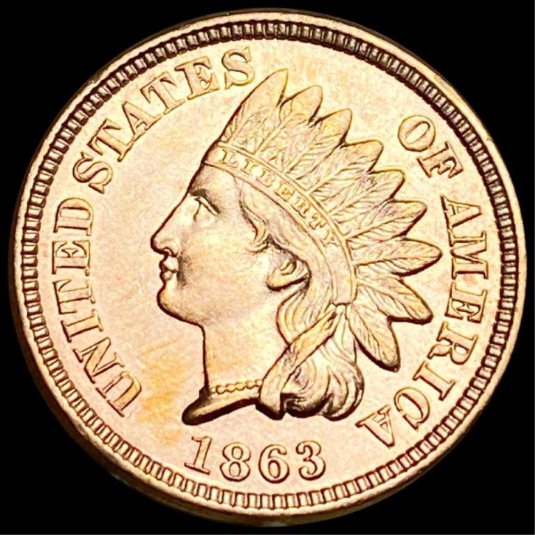 1863 Indian Head Penny UNCIRCULATED (1 of 2)