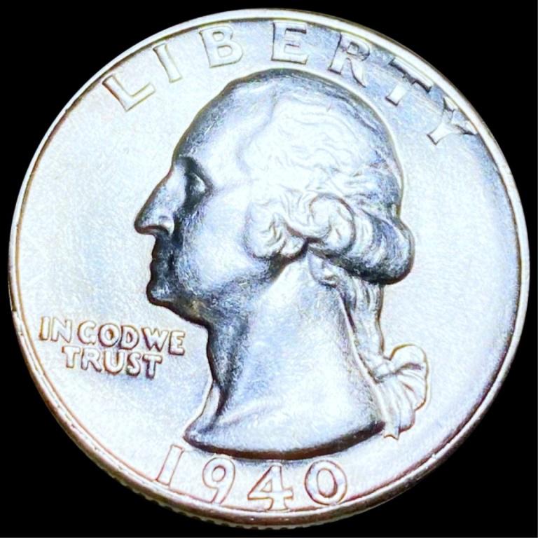 1940-S Washington Quarter UNCIRCULATED (1 of 2)