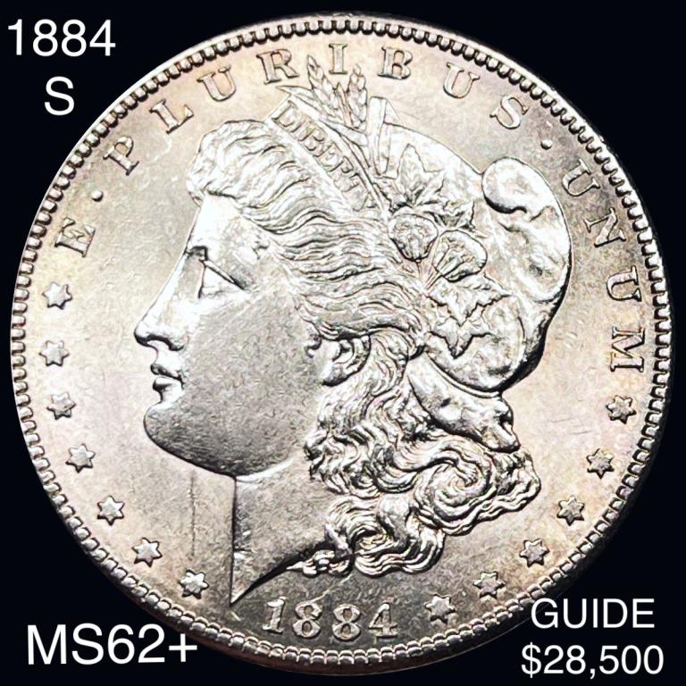 1884-S Morgan Silver Dollar UNCIRCULATED (1 of 2)