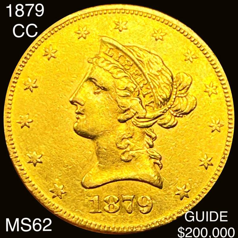 1879-CC $10 Gold Eagle UNCIRCULATED (1 of 2)