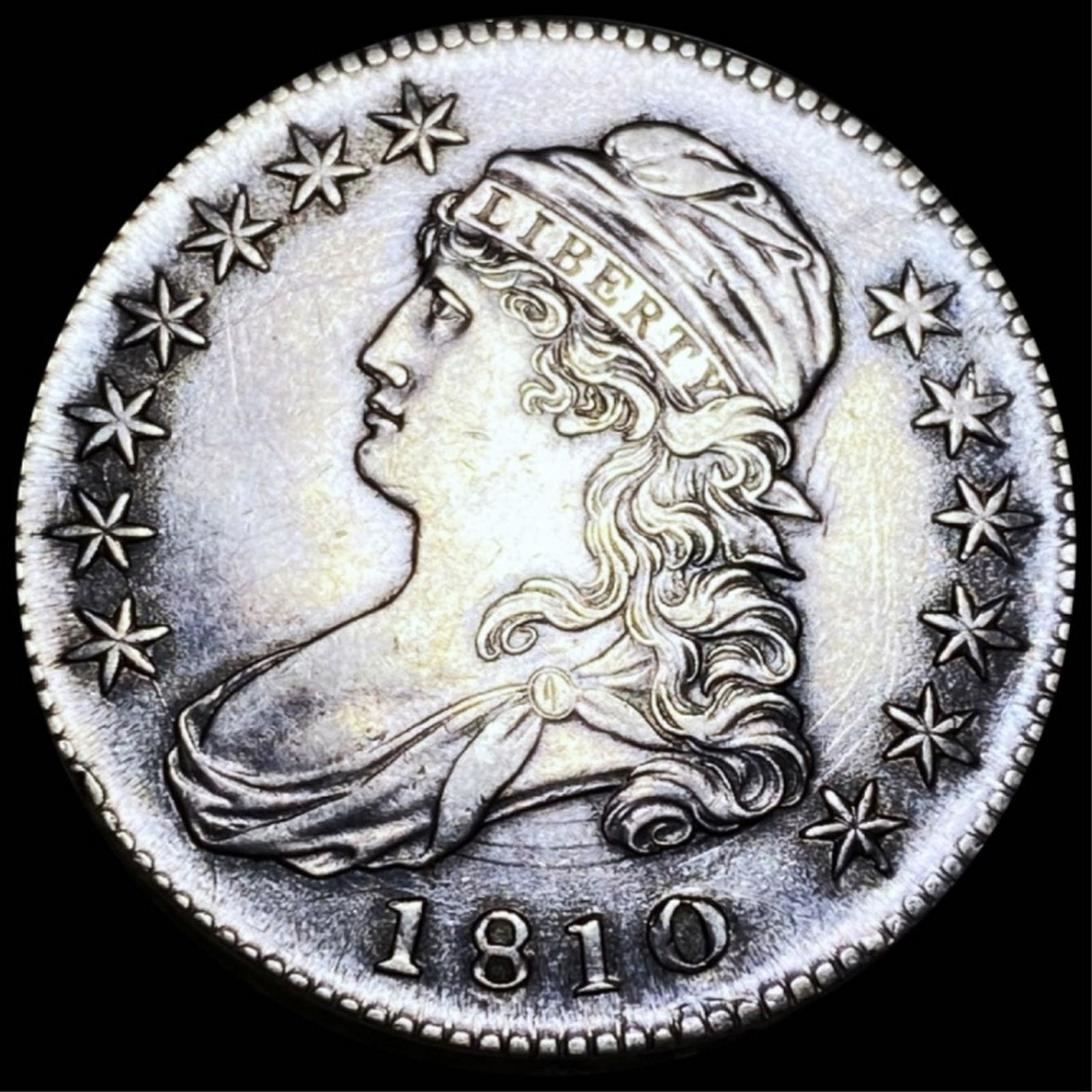 1810 Capped Bust Half Dollar UNCIRCULATED (1 of 2)