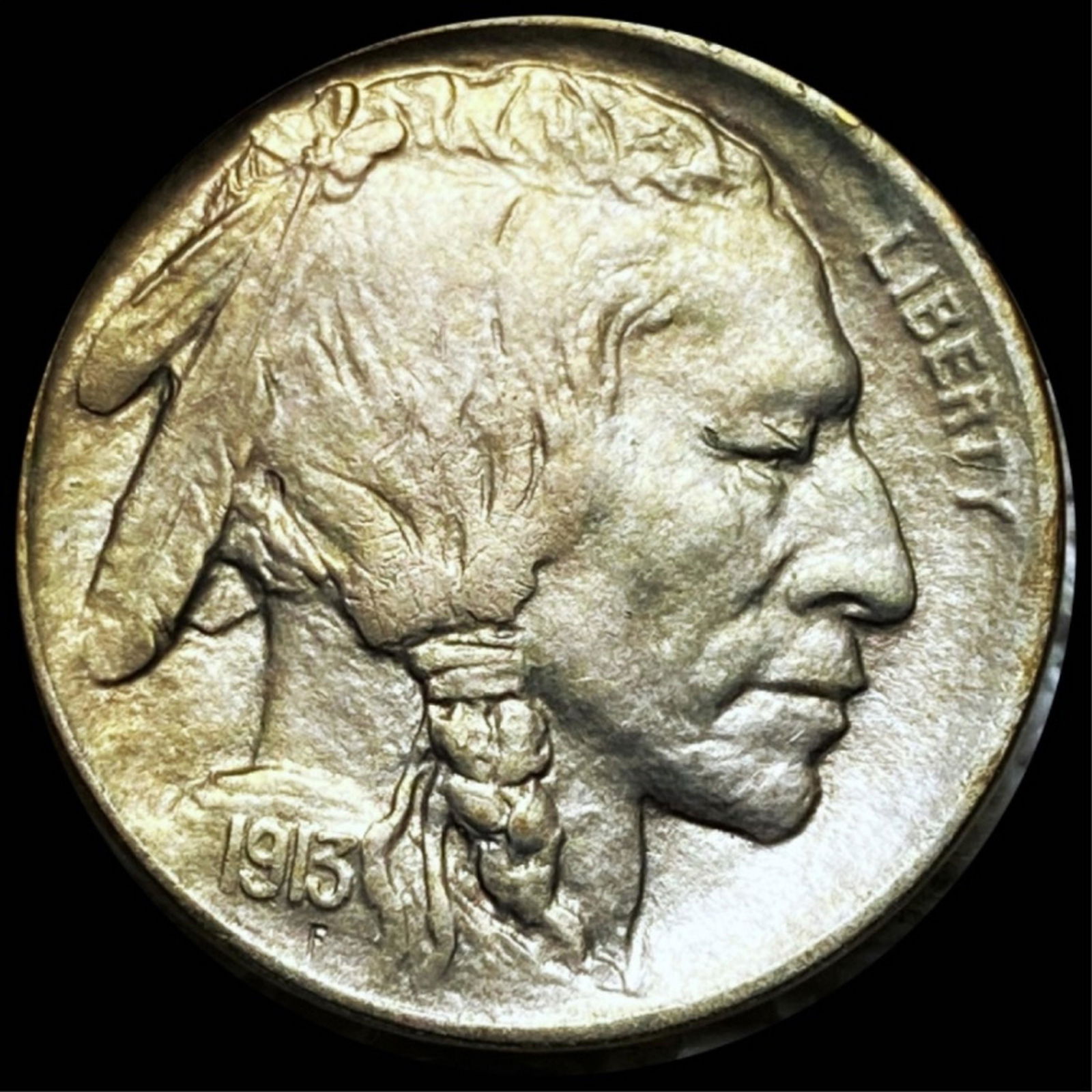 1913-D TY1 Buffalo Head Nickel UNCIRCULATED (1 of 2)