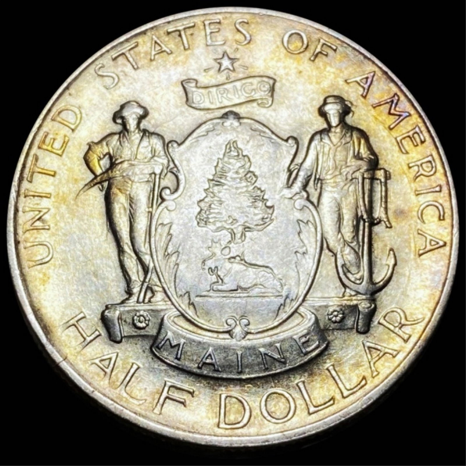 1920 Maine Half Dollar UNCIRCULATED (1 of 2)