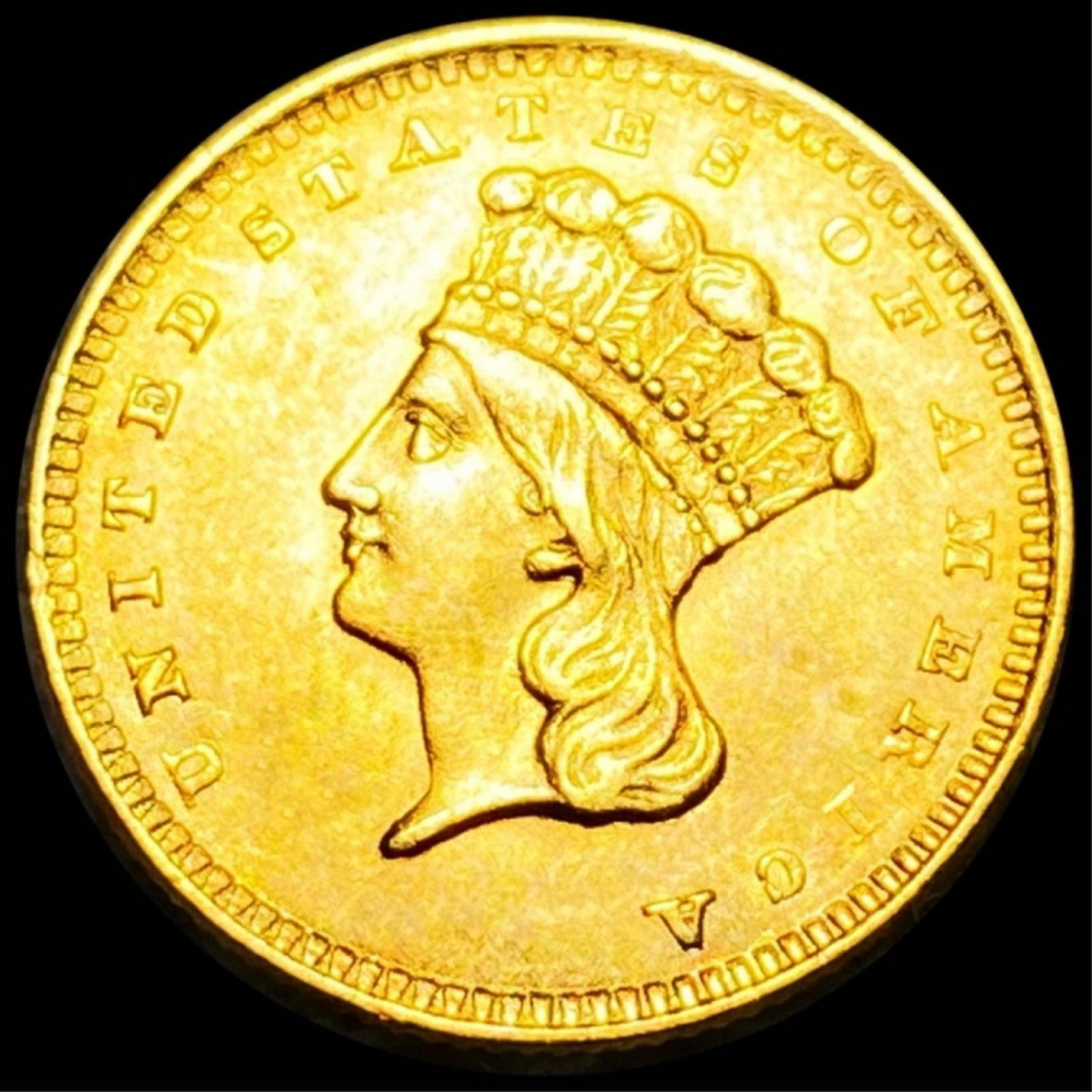 1856 Rare Gold Dollar UNCIRCULATED (1 of 2)