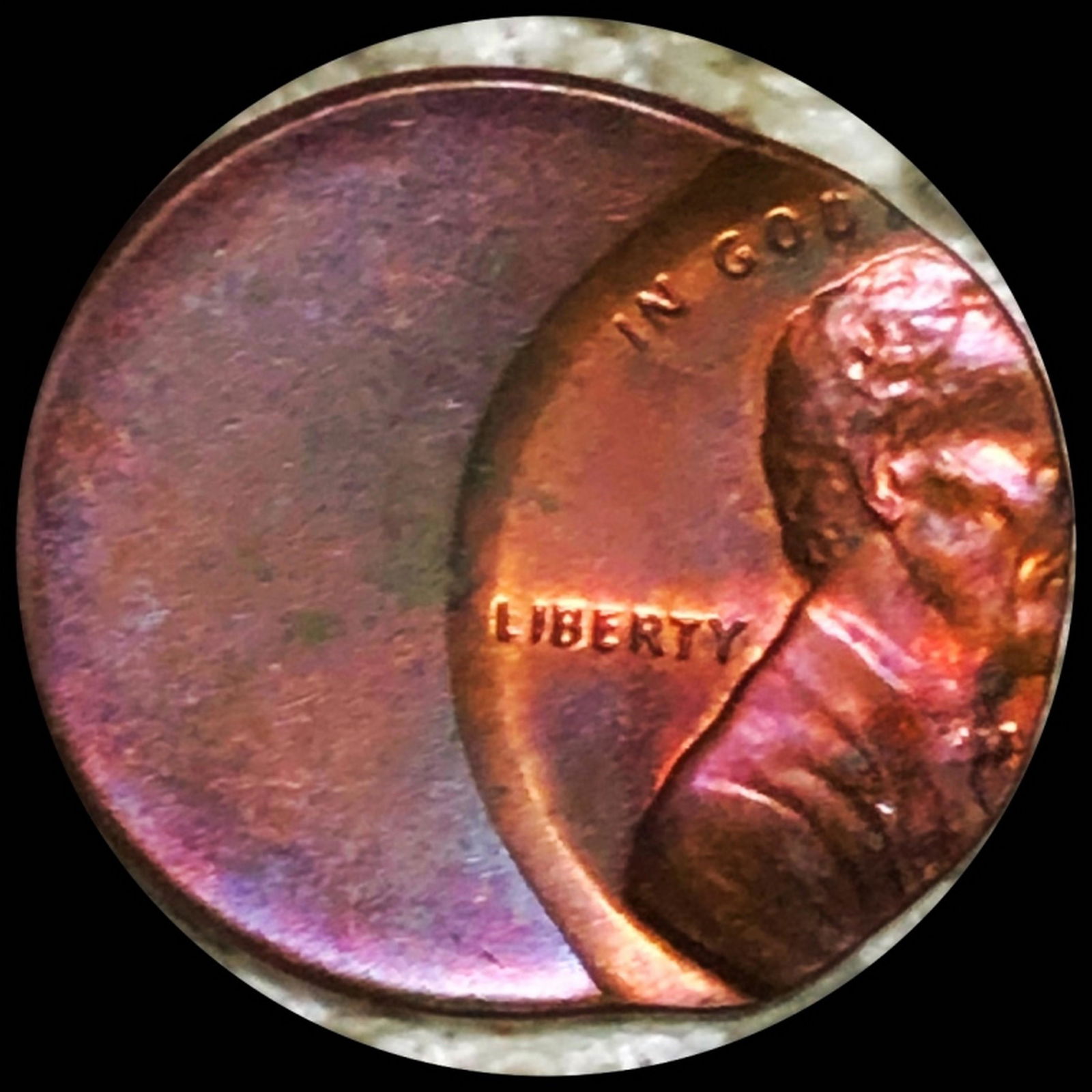 19?? Lincoln Memorial Cent UNC 60% OFF-CENTER (1 of 2)