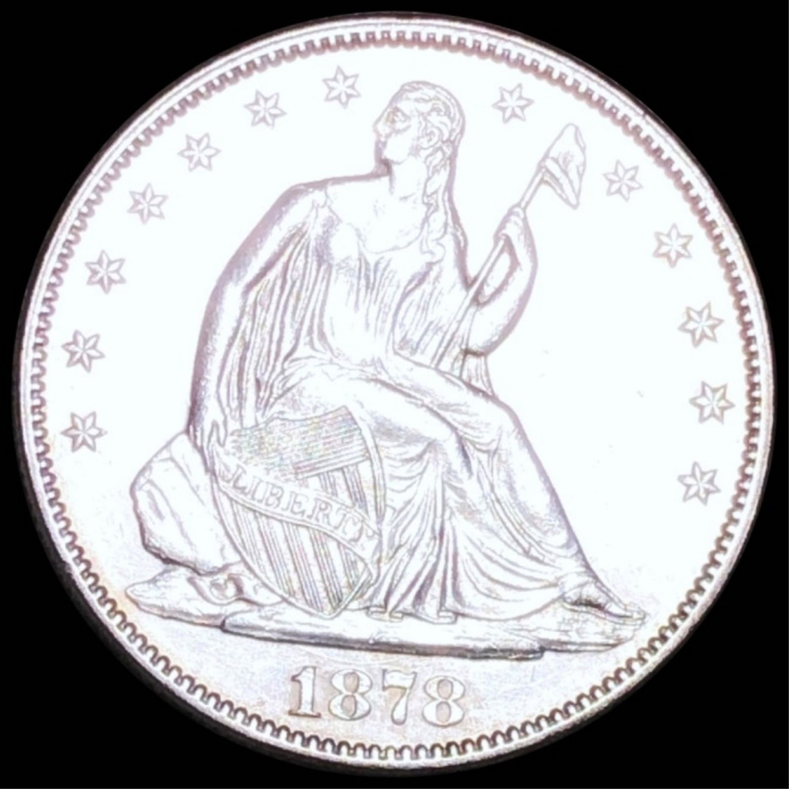 1878 Seated Half Dollar UNCIRCULATED (1 of 2)