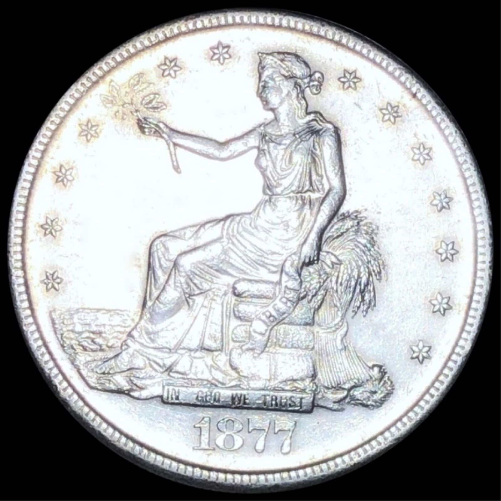 1877-S Silver Trade Dollar UNCIRCULATED (1 of 2)